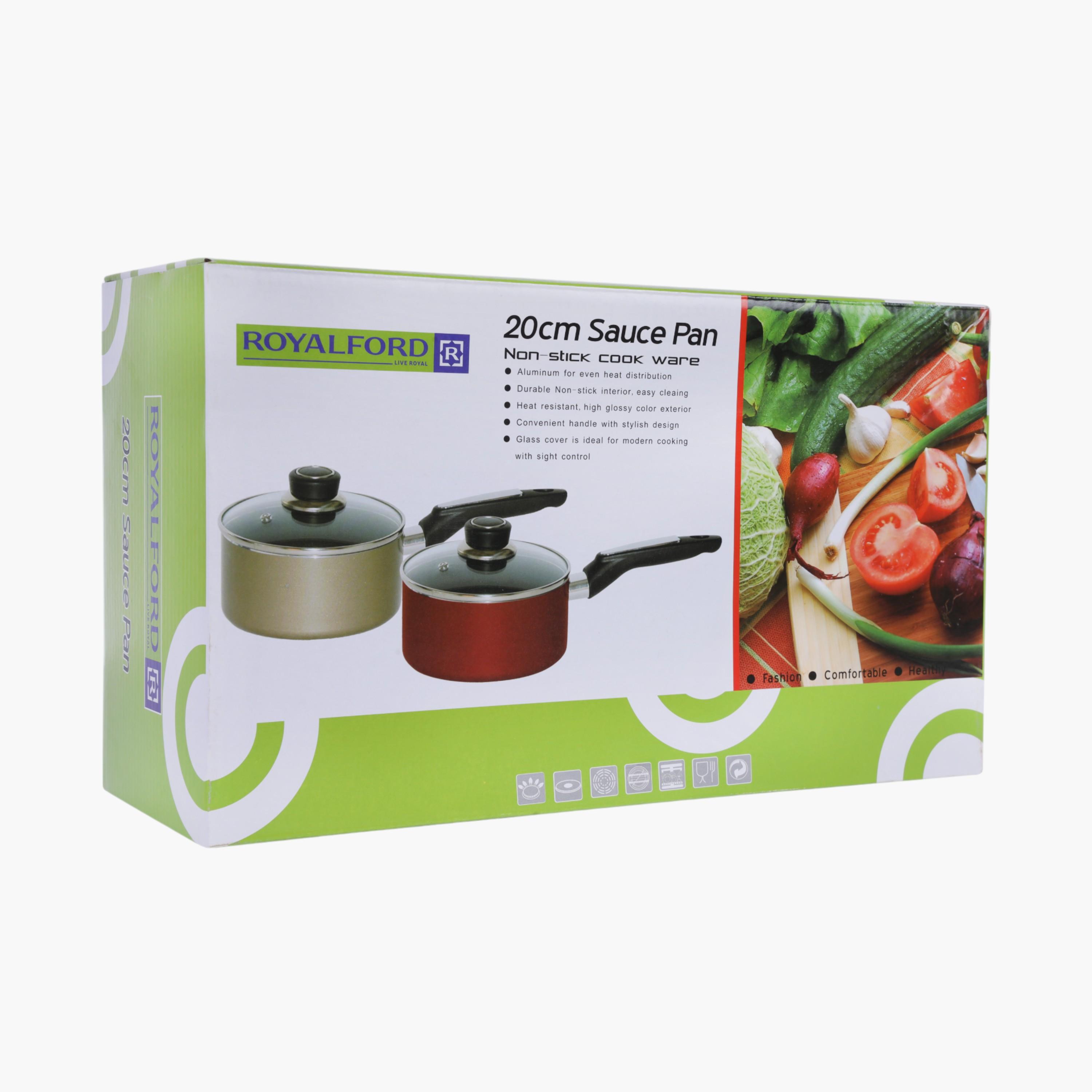 Aluminium Saucepan with Lid - 16 cms-household-kitchen-cookware-potsandpans-image-10