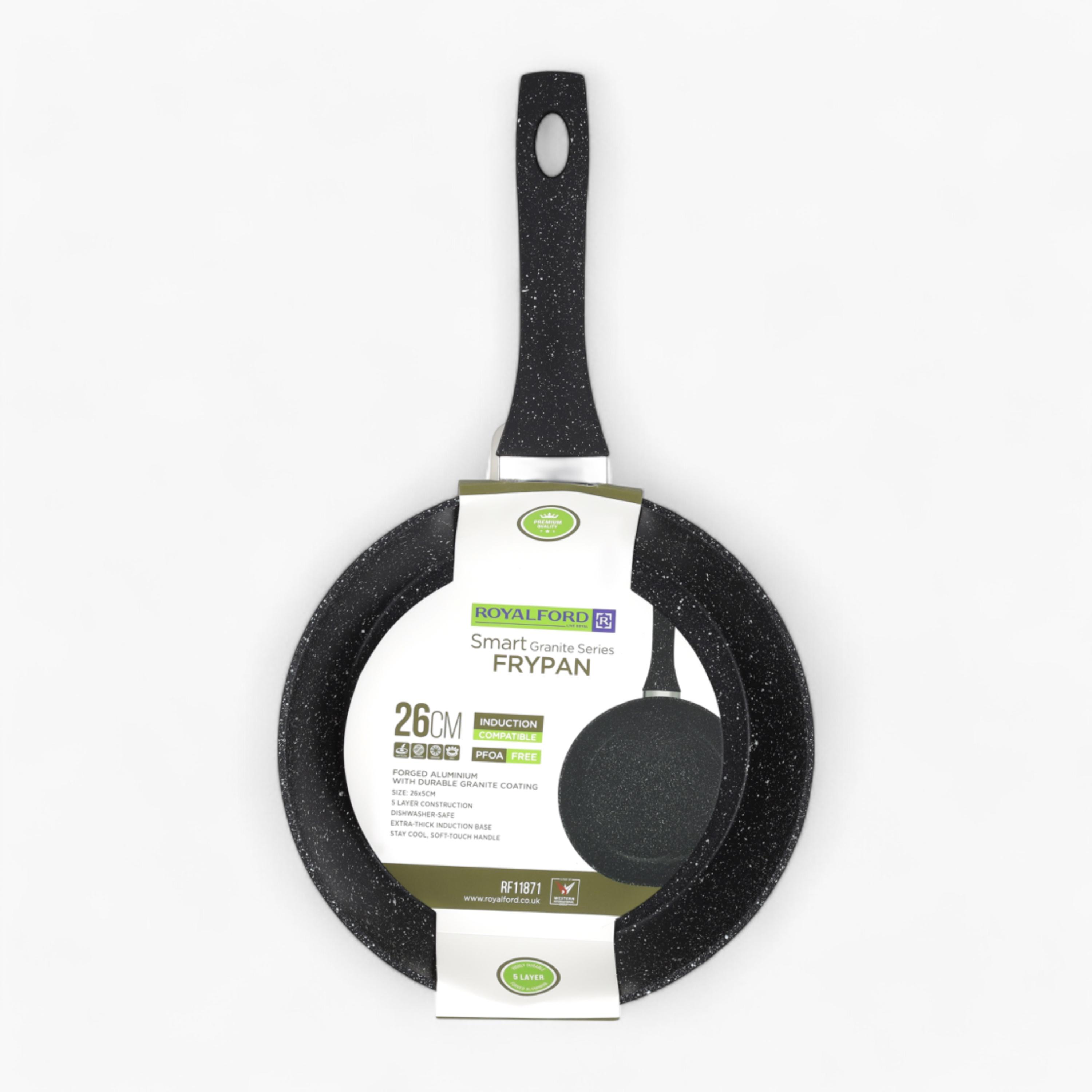 مقلاة جرانيت سمارت من رويال فورد - 26 سم-household-kitchen-cookware-potsandpans-image-2