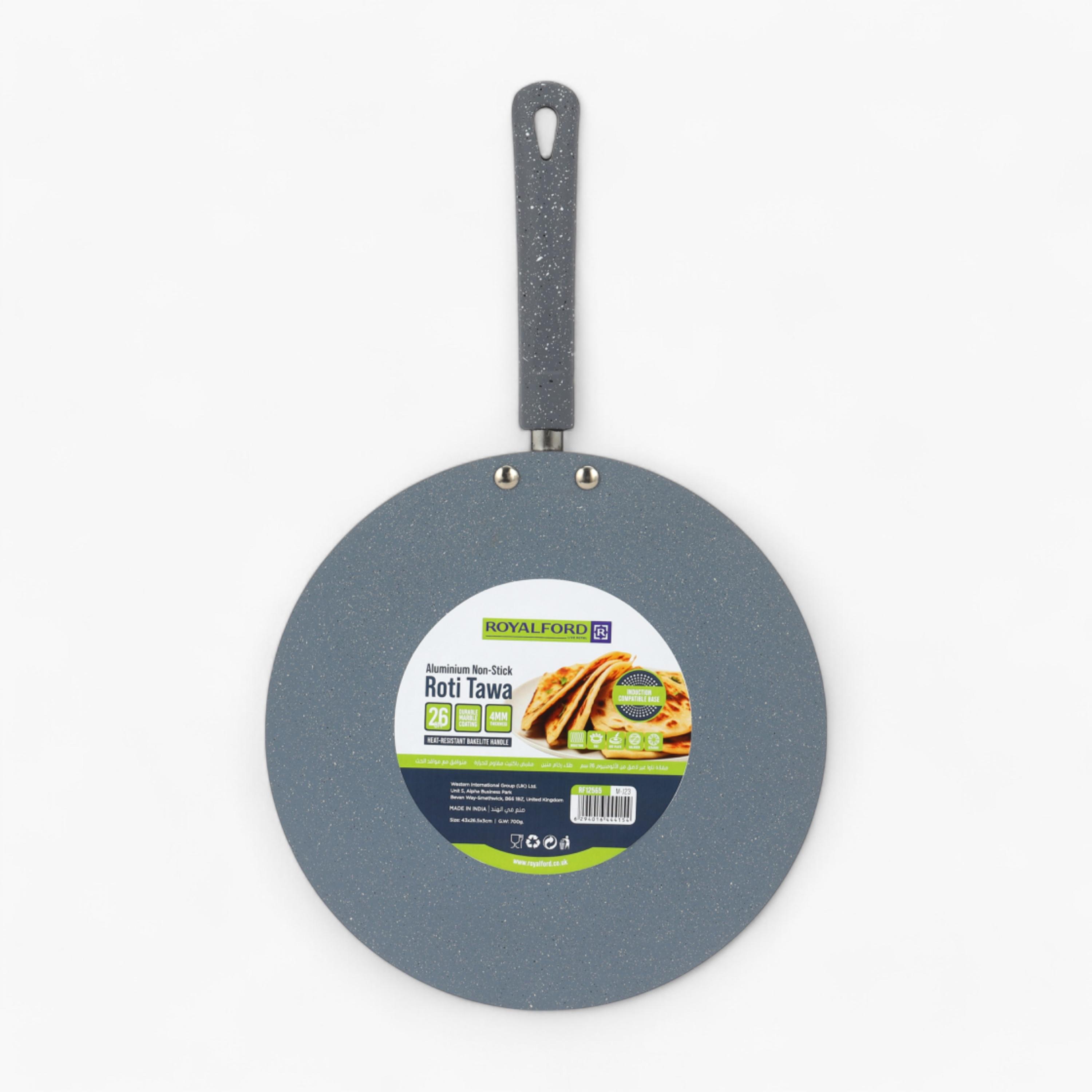 Aluminium Non-Stitck Roti Tawa - 26 cms-household-kitchen-cookware-potsandpans-image-2
