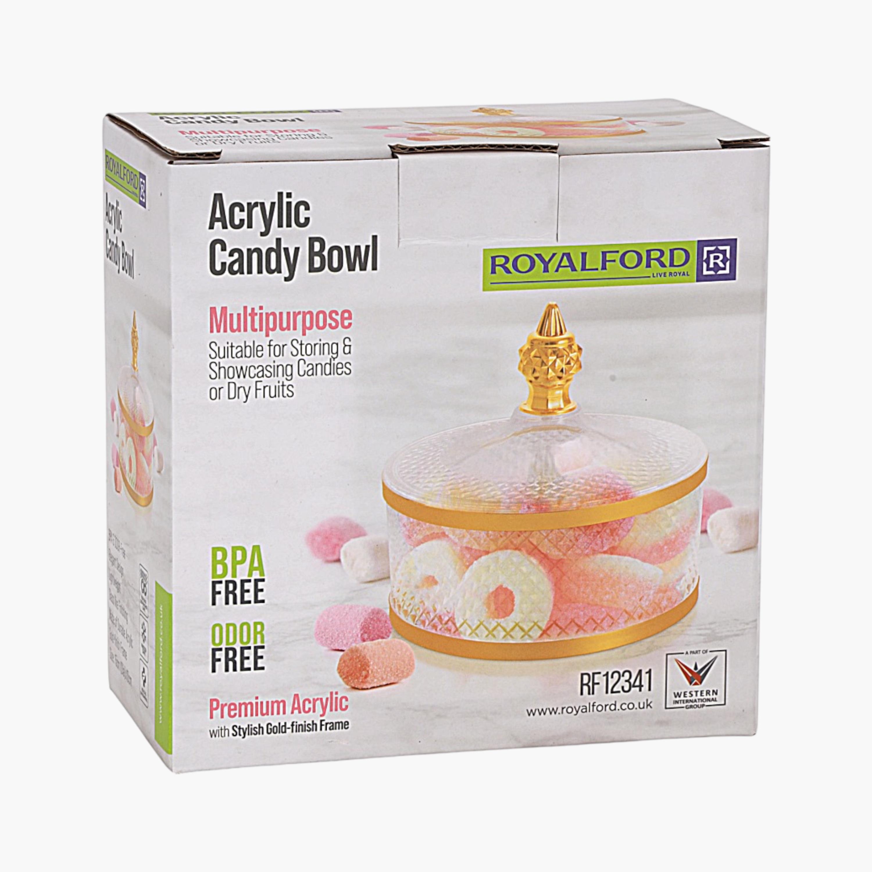 Acrylic Candy Bowl with Lid-household-dining-dinnerware-bowls-image-2