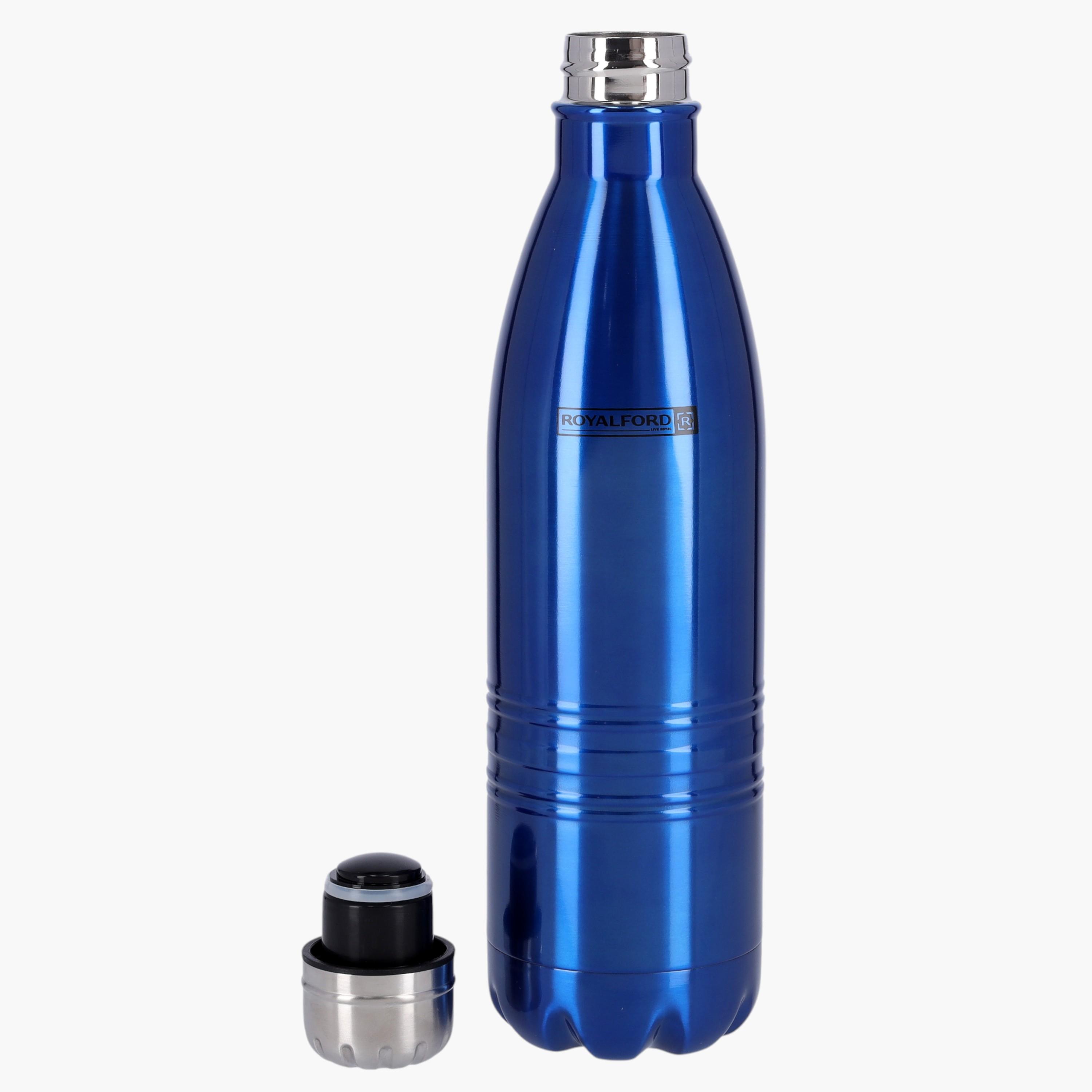 Royalford Double Wall Stainless Steel Bottle Vacuum Bottle -  750 ml-school-waterbottles-image-2