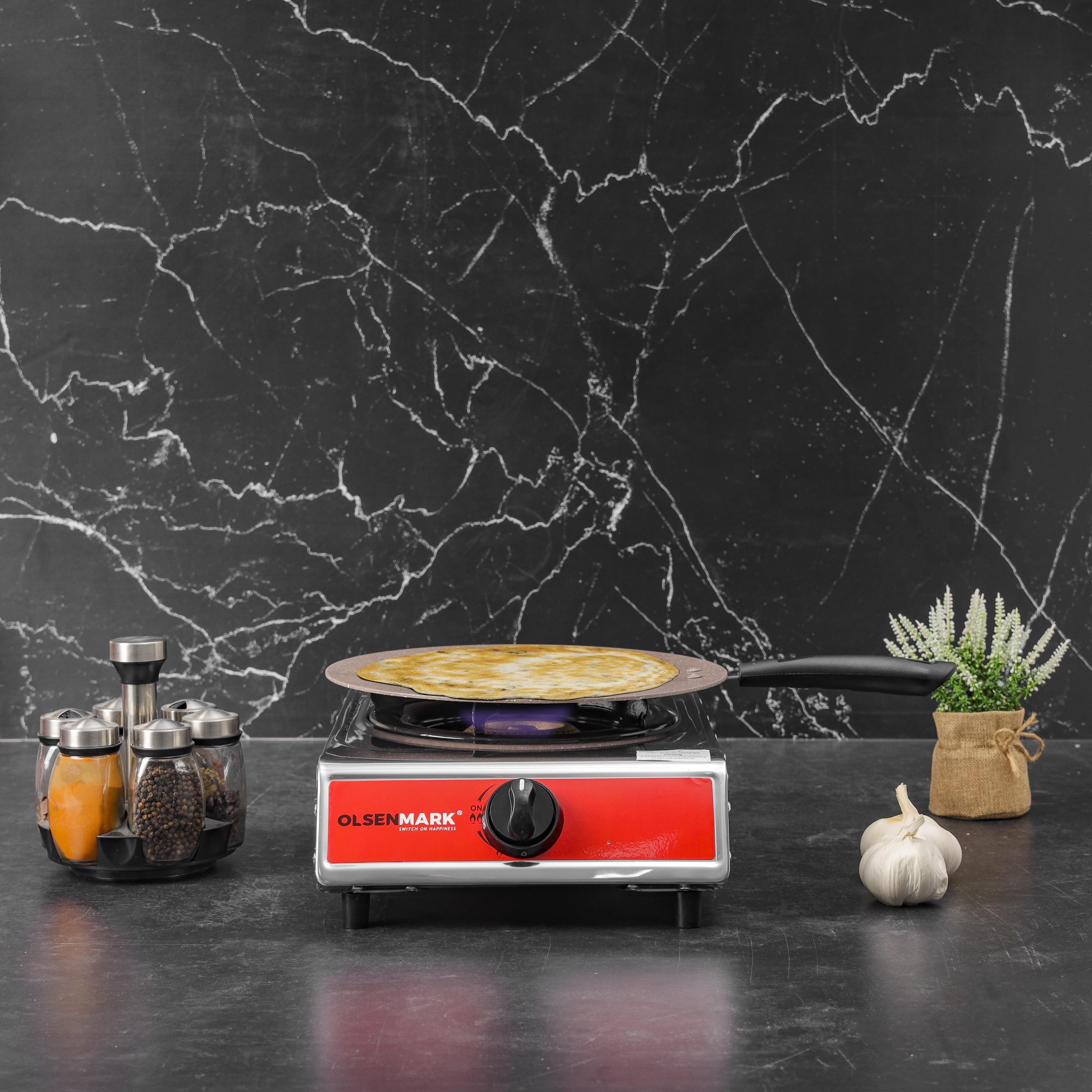 Royalford Smart Granite Series Forged Aluminum Tawa - 30 cms-household-kitchen-cookware-potsandpans-image-3