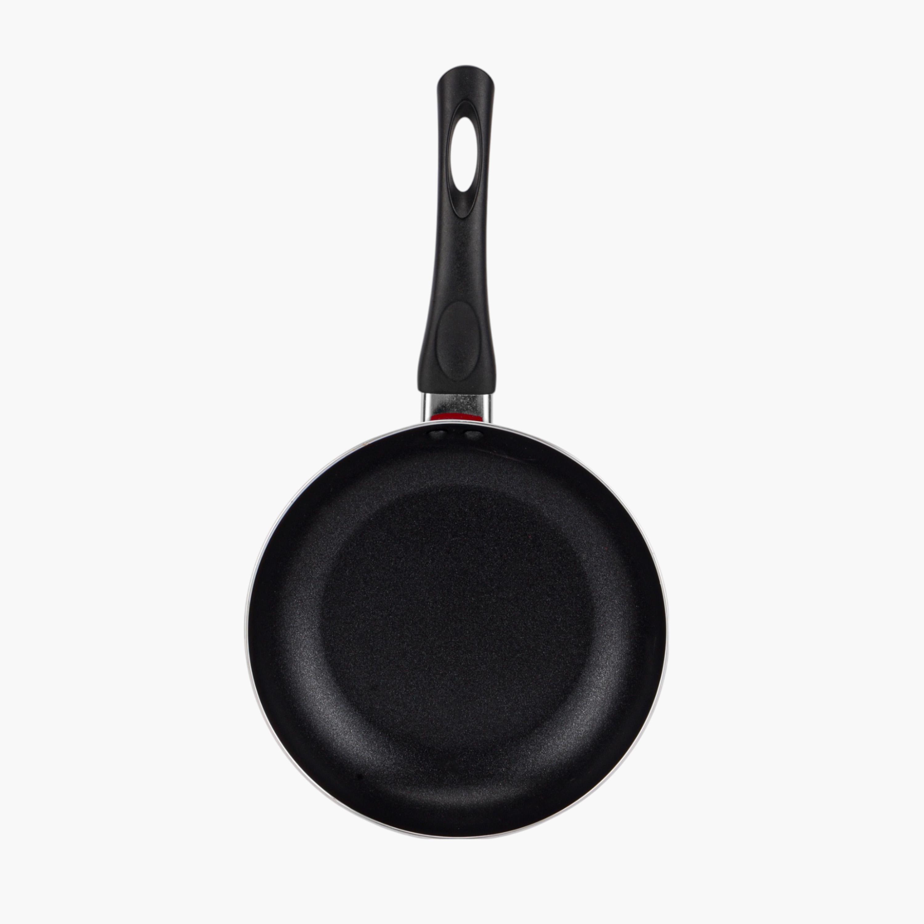 Aluminium Nonstick Frypan with Lid - 22 cm-household-kitchen-cookware-potsandpans-image-1