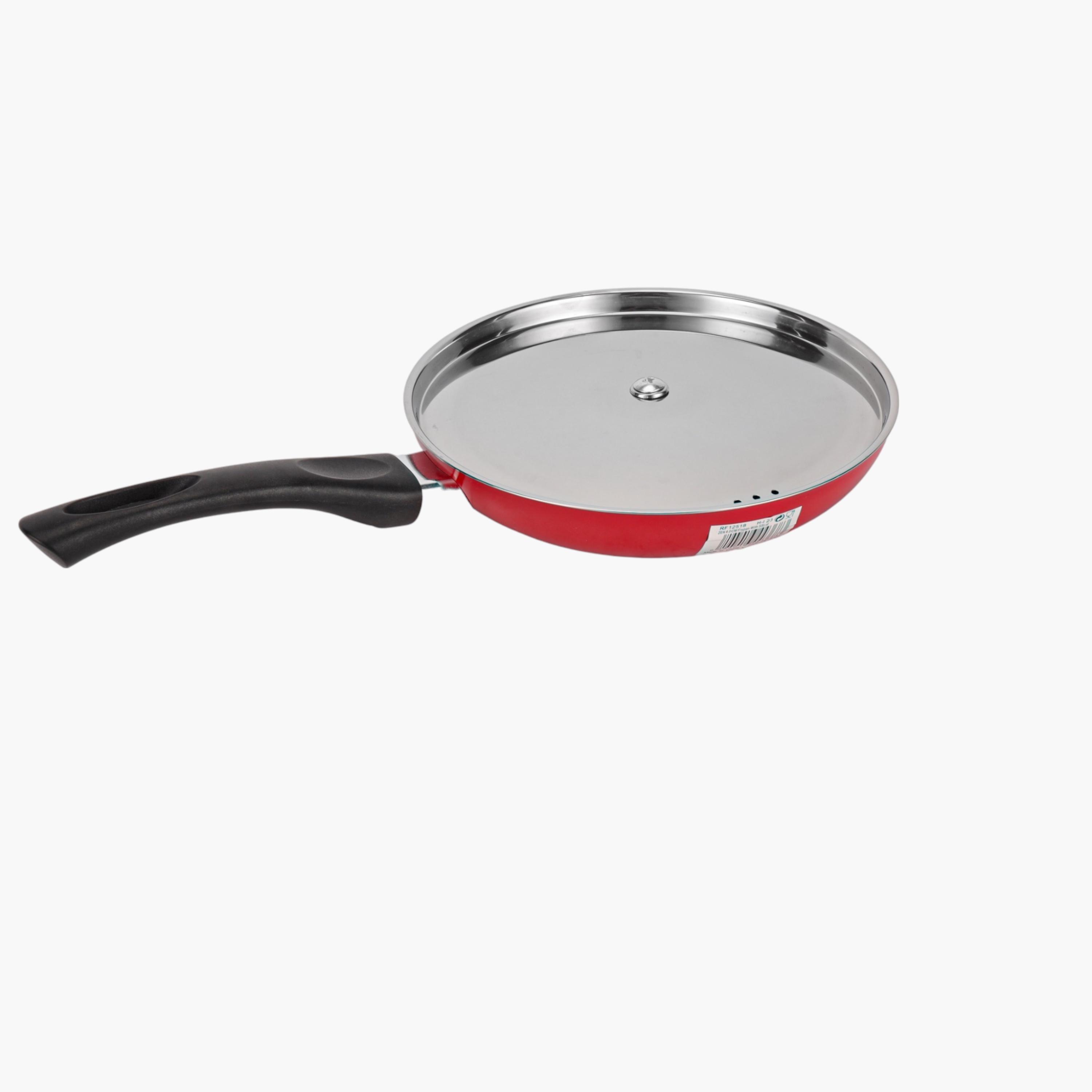 Aluminium Nonstick Frypan with Lid - 22 cm-household-kitchen-cookware-potsandpans-image-7