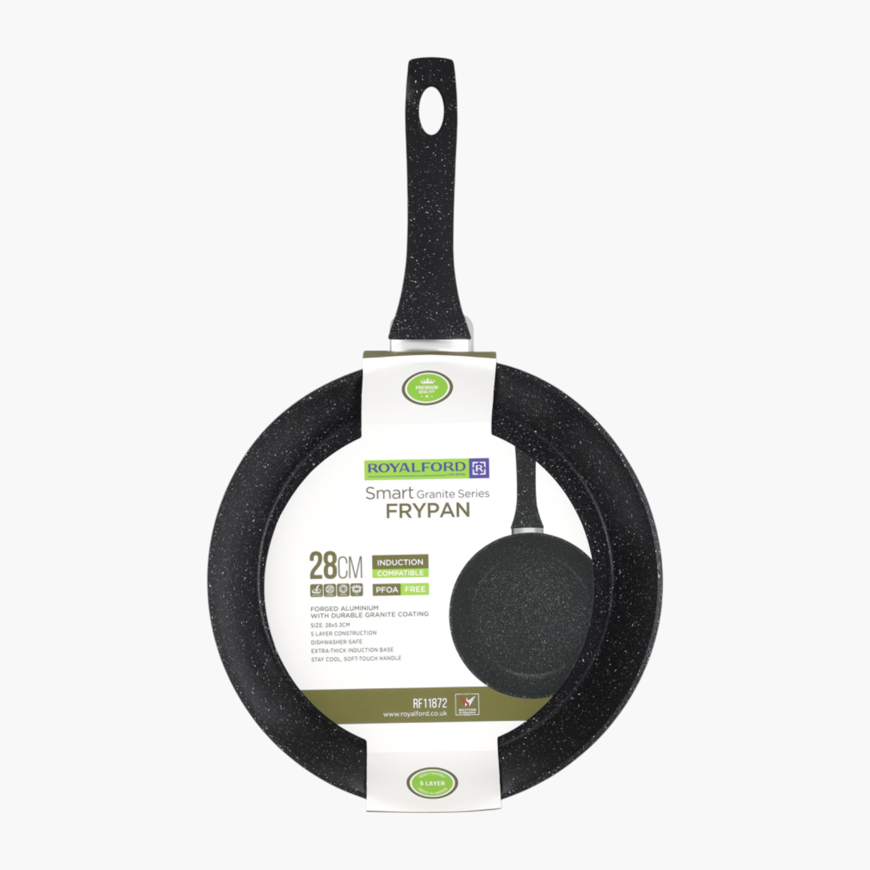 مقلاة من الألومنيوم المطروق سمارت جرانيت سيريز - رويال فورد - 28 سم-household-kitchen-cookware-potsandpans-image-3