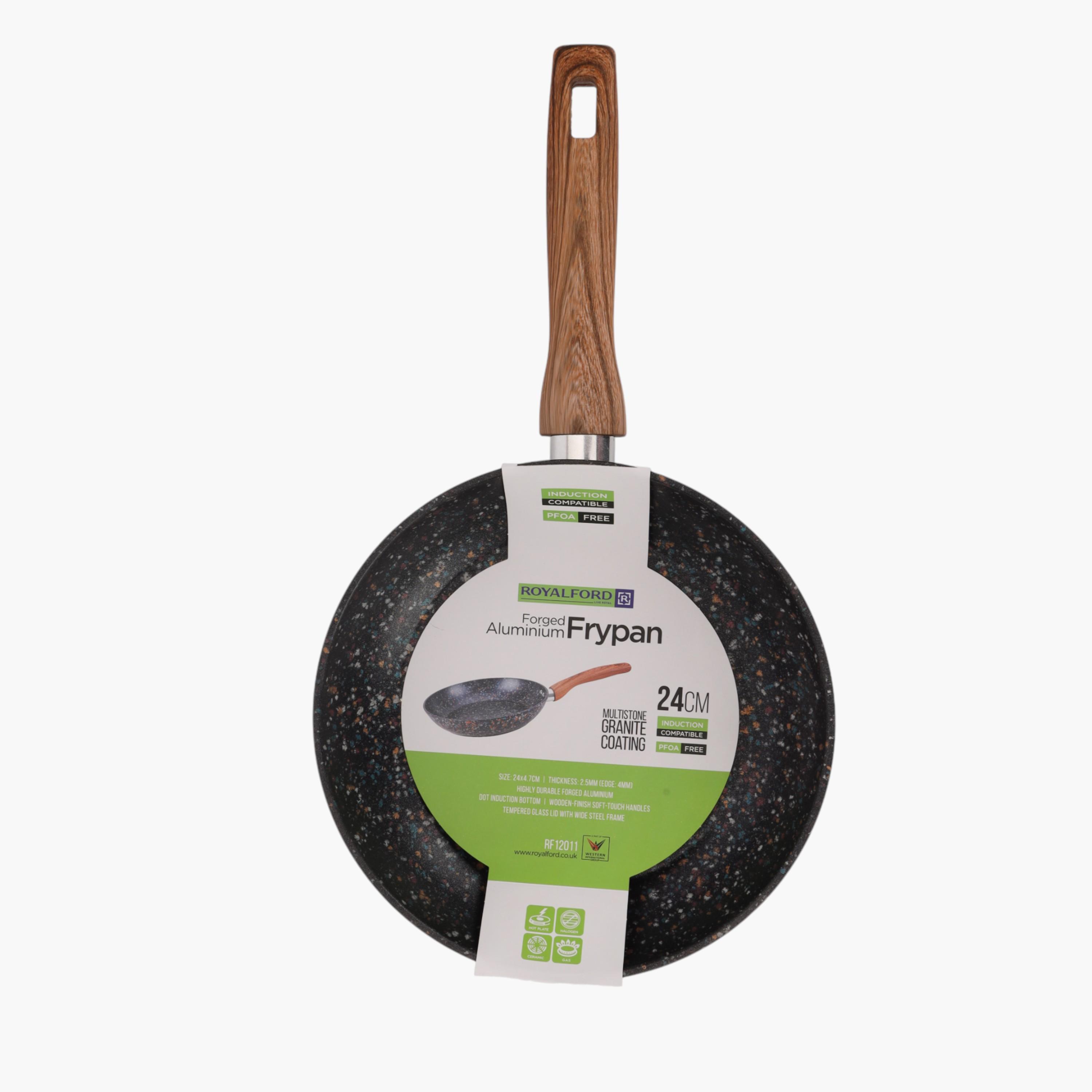 Forged Aluminium Fry Pan - 24 cms-household-kitchen-cookware-potsandpans-image-6