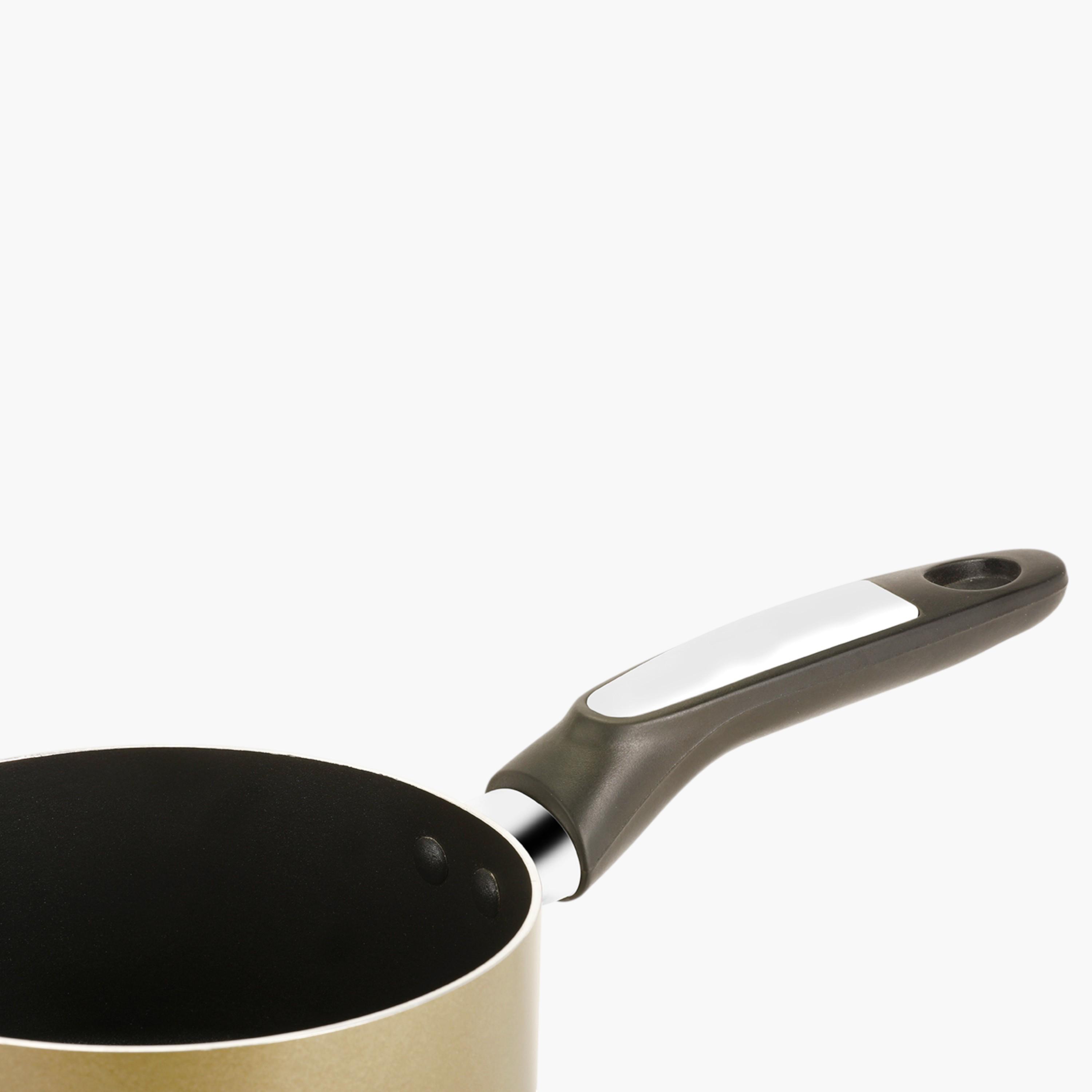 Aluminium Non-Stick Saucepan with Lid - 18 cms-household-kitchen-cookware-potsandpans-image-8