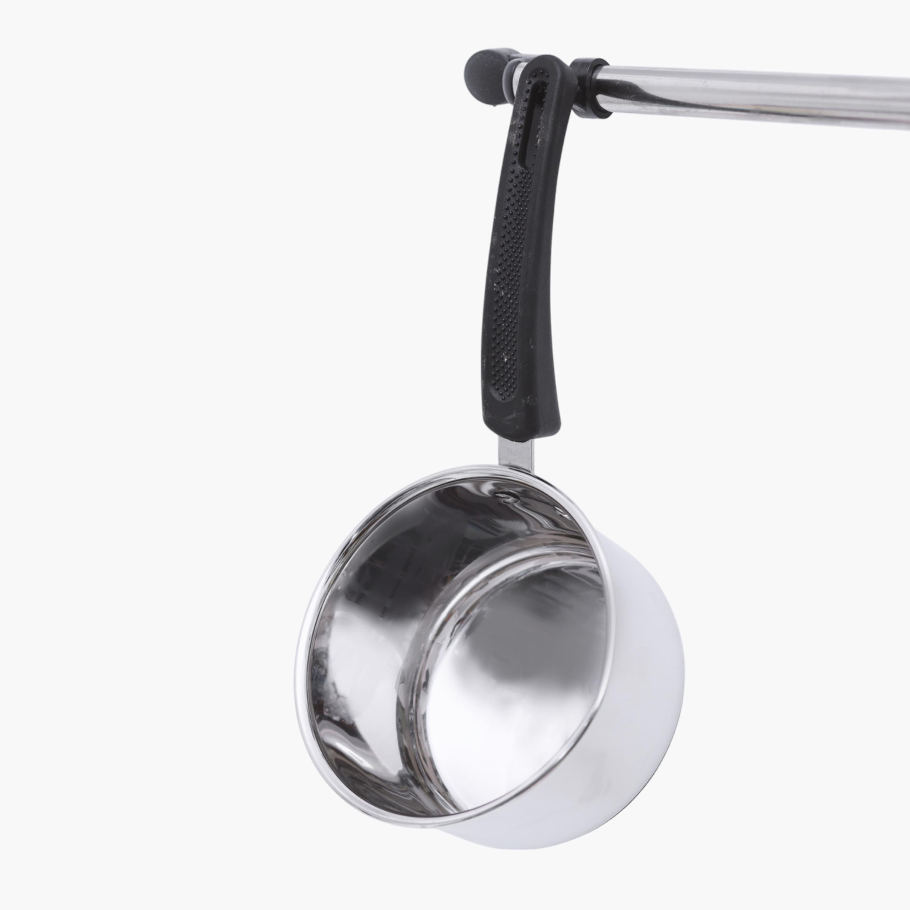 Stainless Steel Induction Base Saucepan - 14 cms-household-kitchen-cookware-potsandpans-image-1