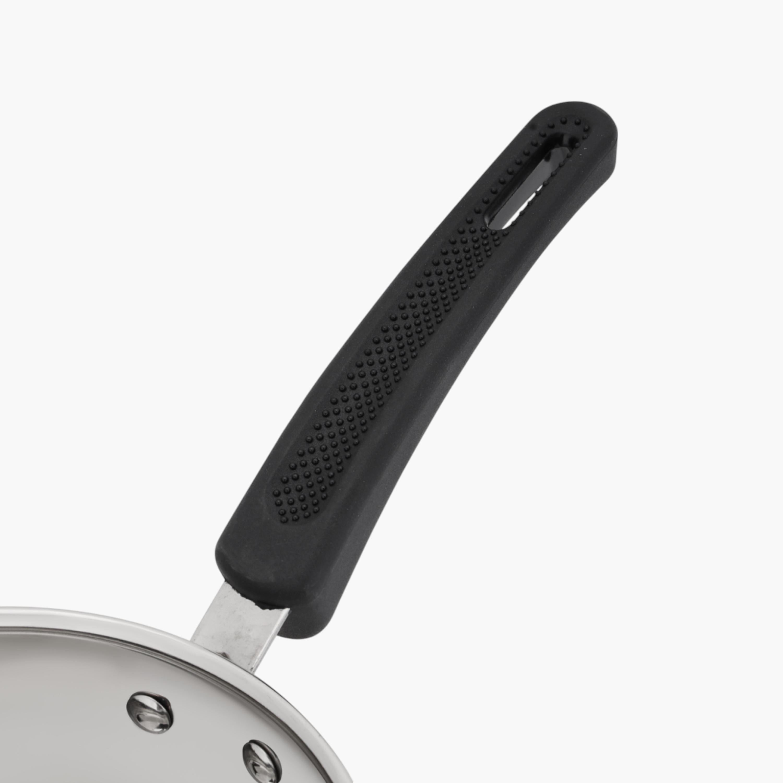 Stainless Steel Induction Base Saucepan - 14 cms-household-kitchen-cookware-potsandpans-image-4
