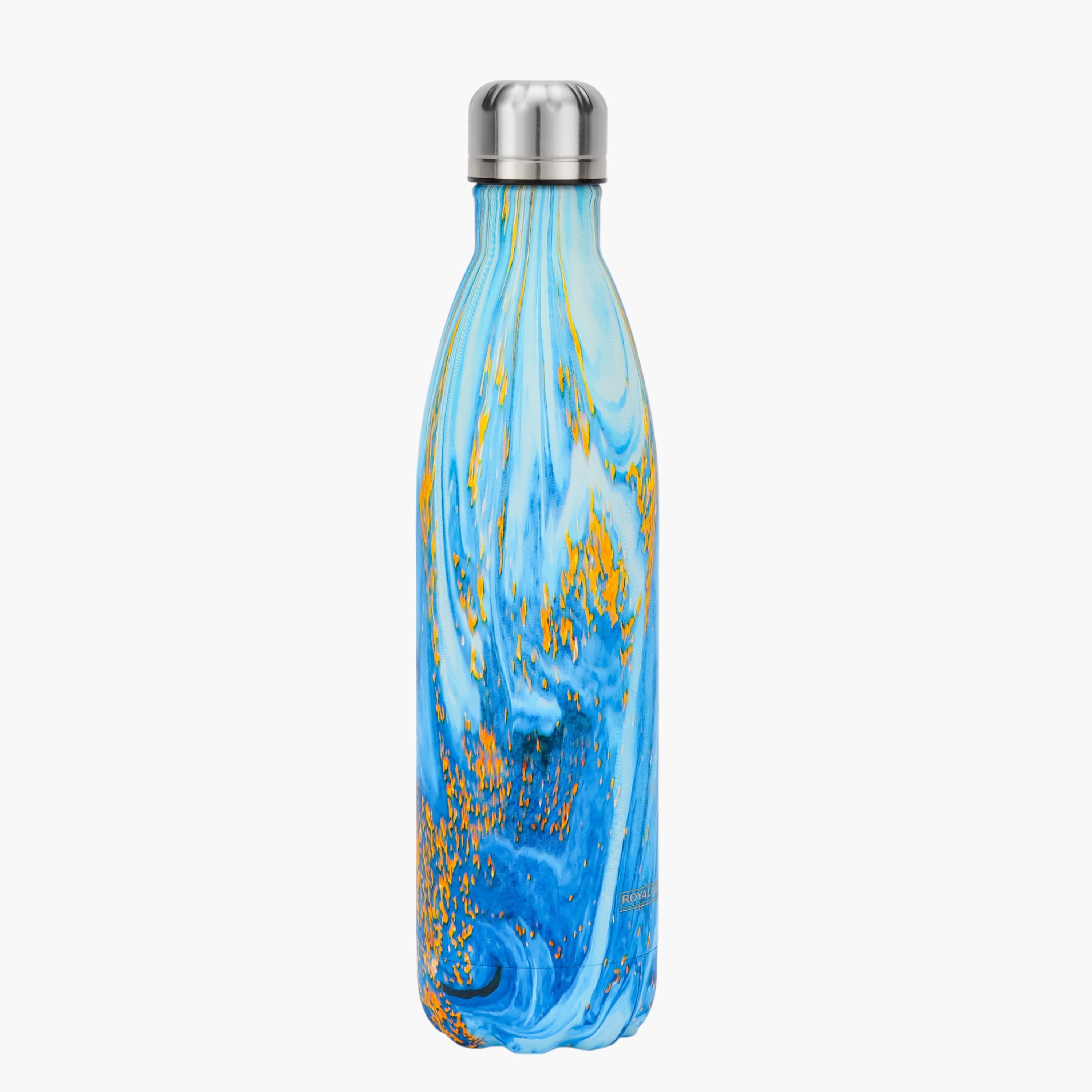 Stainless Steel Vacuum Water Bottle - 1 L-school-waterbottles-image-1
