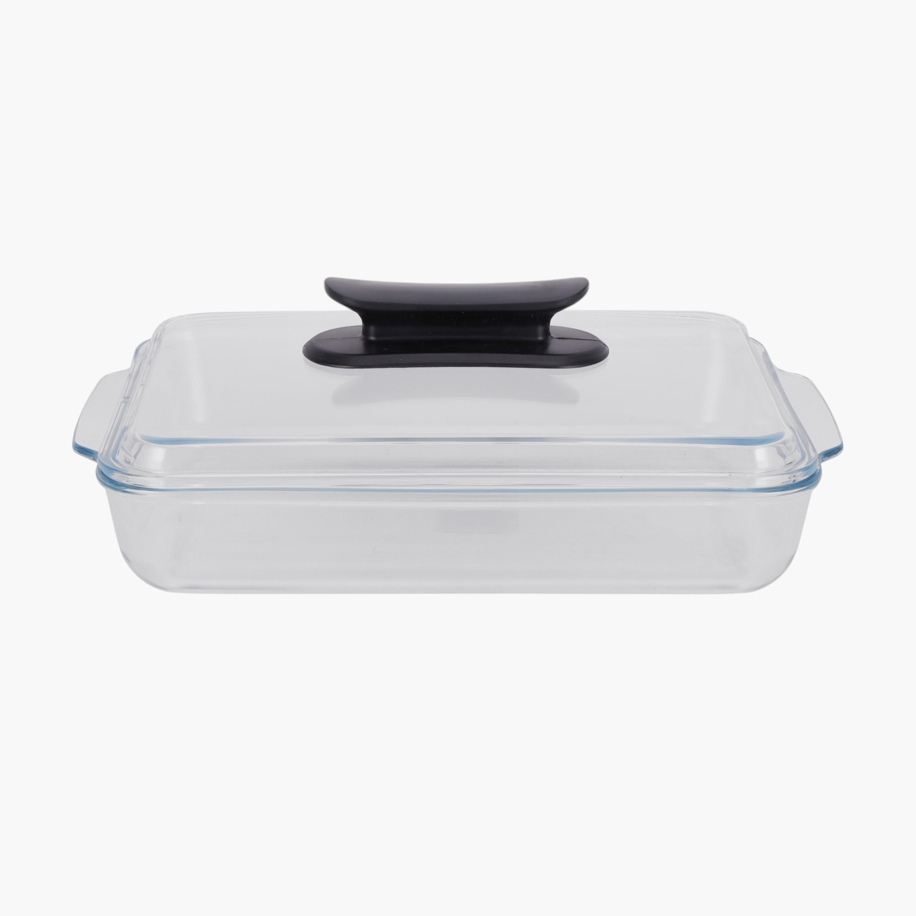 Glass Baking Dish with Lid - 3 L-household-kitchen-bakeware-bakingdishes-image-1