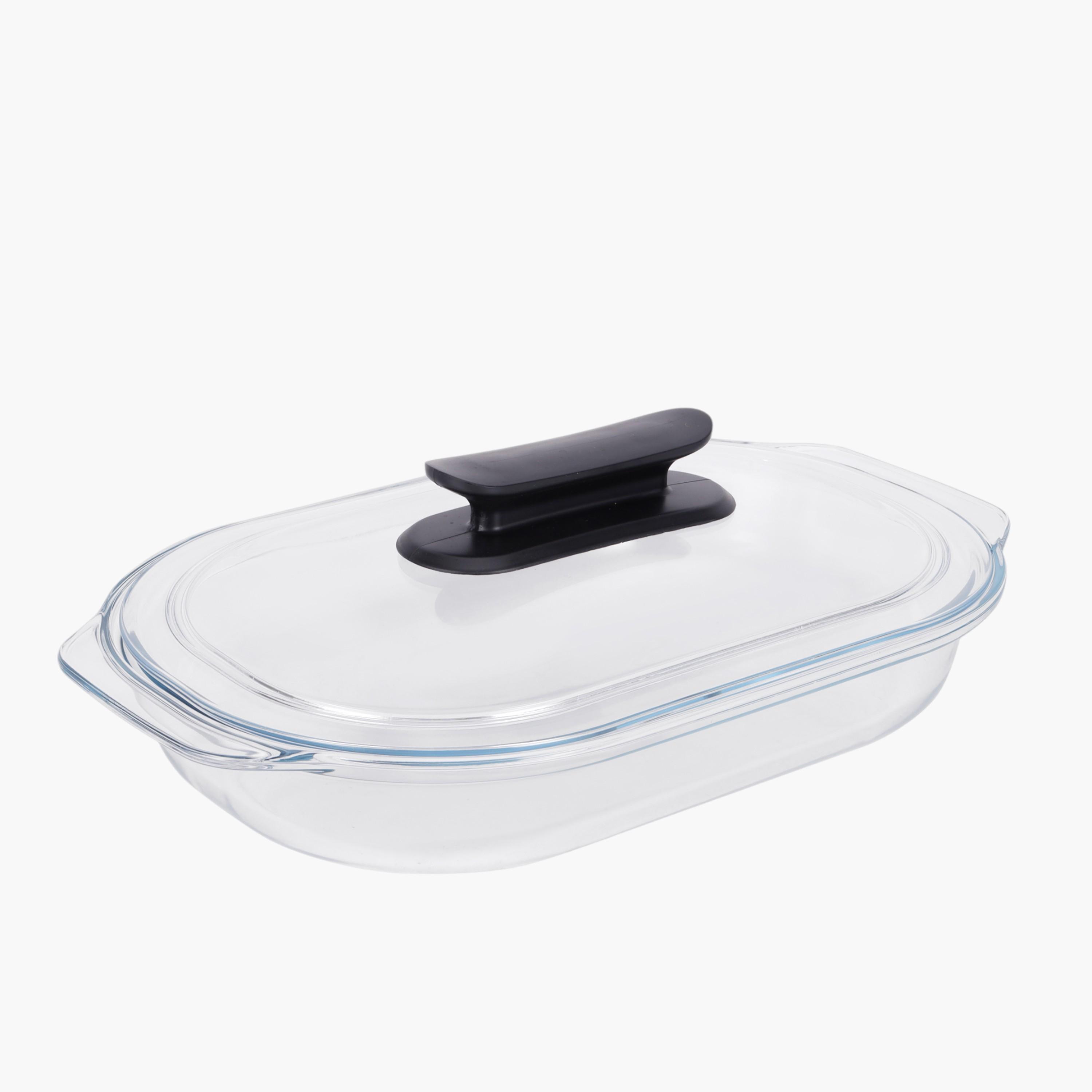 Glass Baking Dish with Lid - 3 L-household-kitchen-bakeware-bakingdishes-image-3