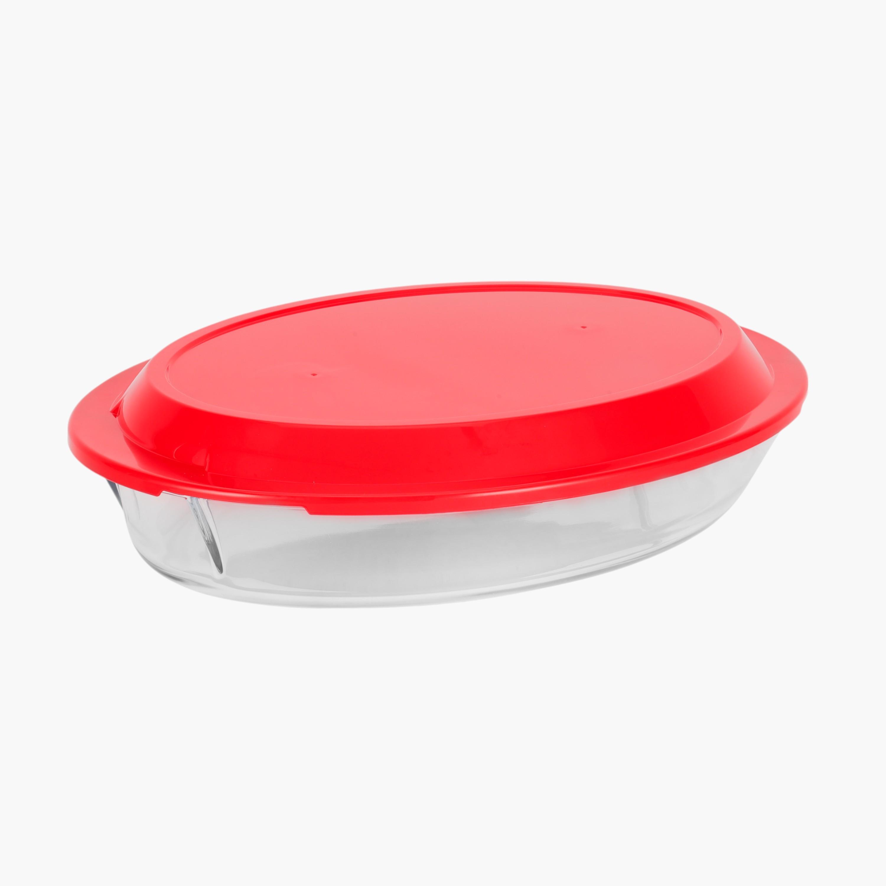 Glass Baking Dish with Lid - 3.5 L-household-kitchen-bakeware-bakingdishes-image-2