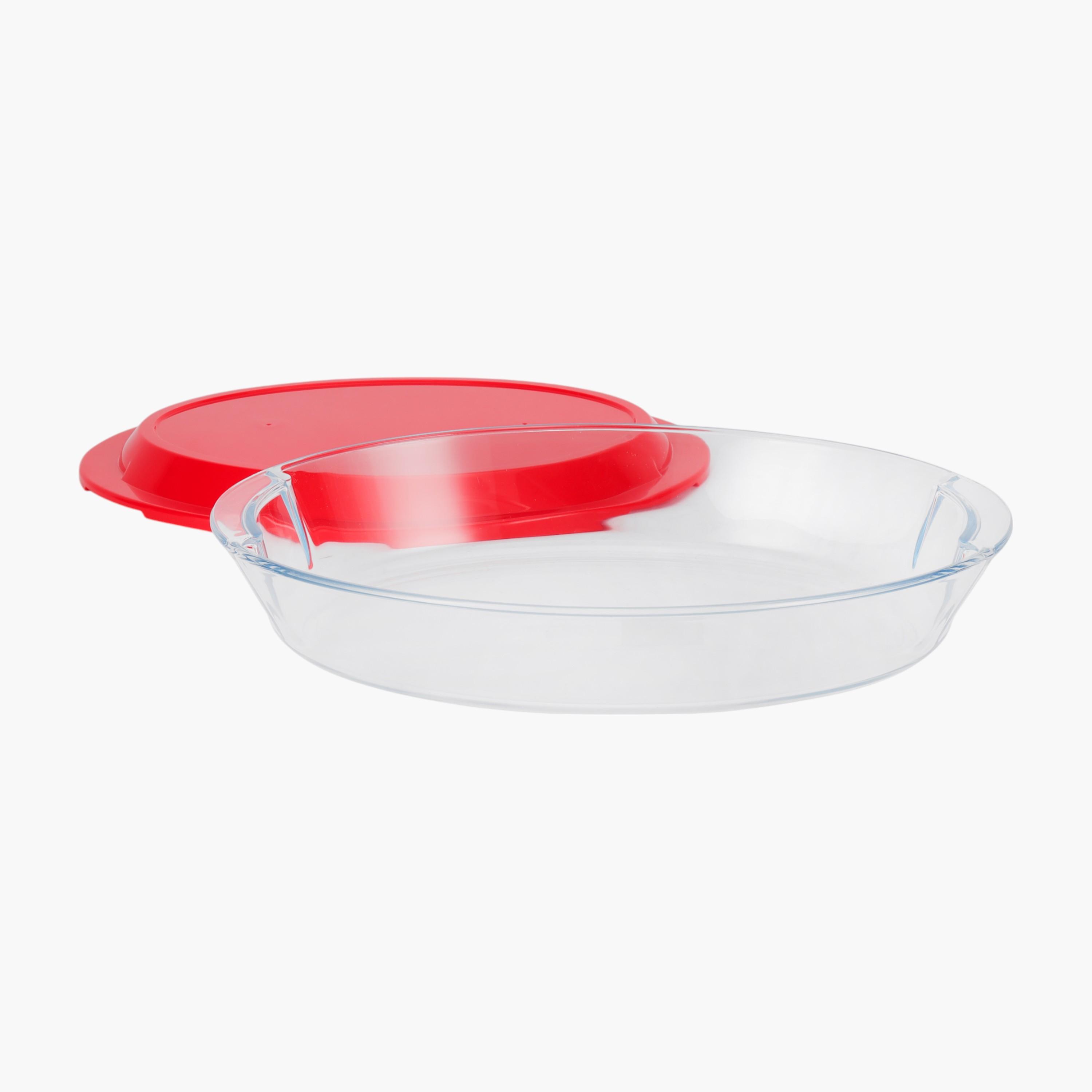 Glass Baking Dish with Lid - 3.5 L-household-kitchen-bakeware-bakingdishes-image-3
