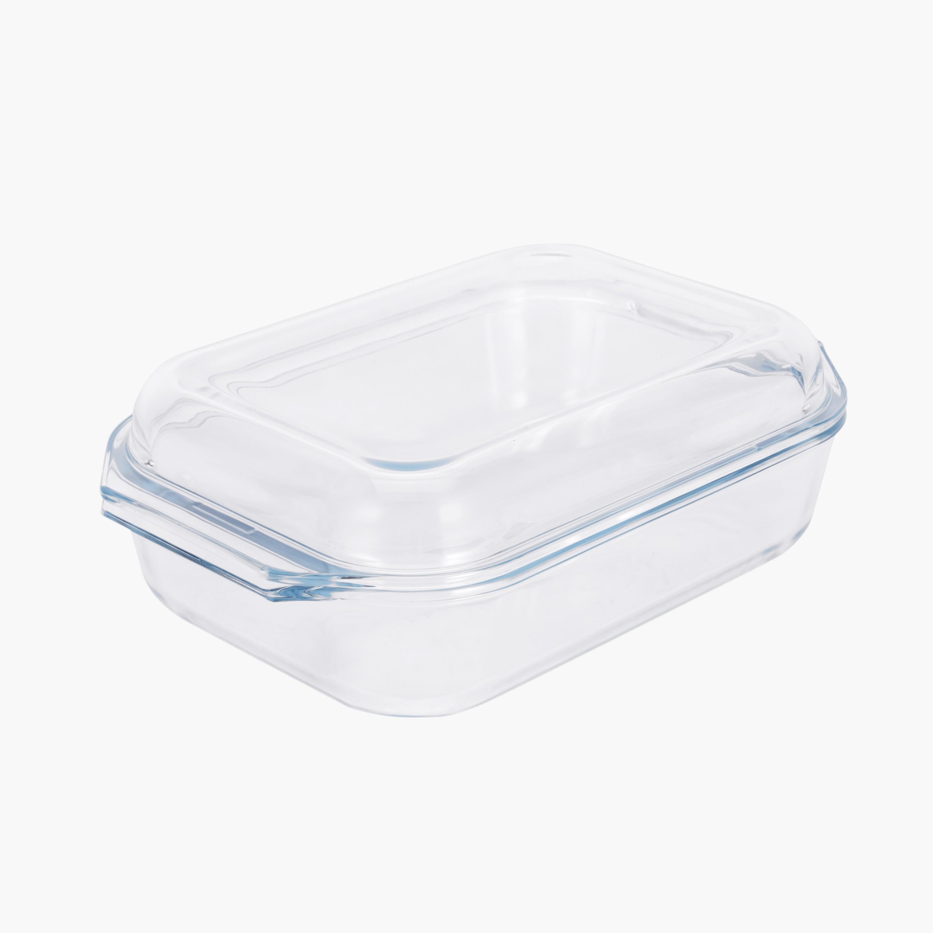 صحن خبز زجاجي بغطاء من رويال فورد - 2.1 لتر-household-kitchen-bakeware-bakingdishes-image-2