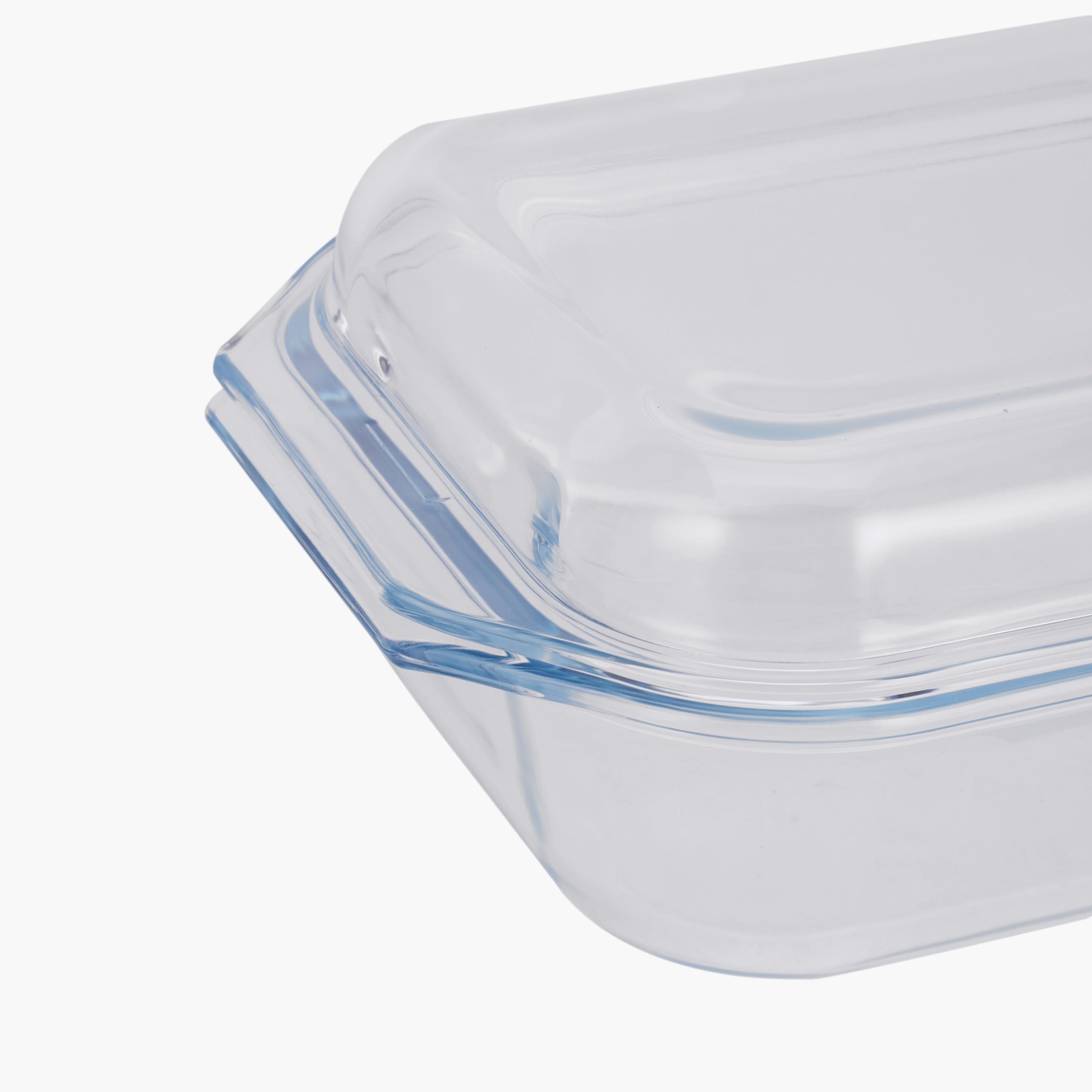 صحن خبز زجاجي بغطاء من رويال فورد - 2.1 لتر-household-kitchen-bakeware-bakingdishes-image-5