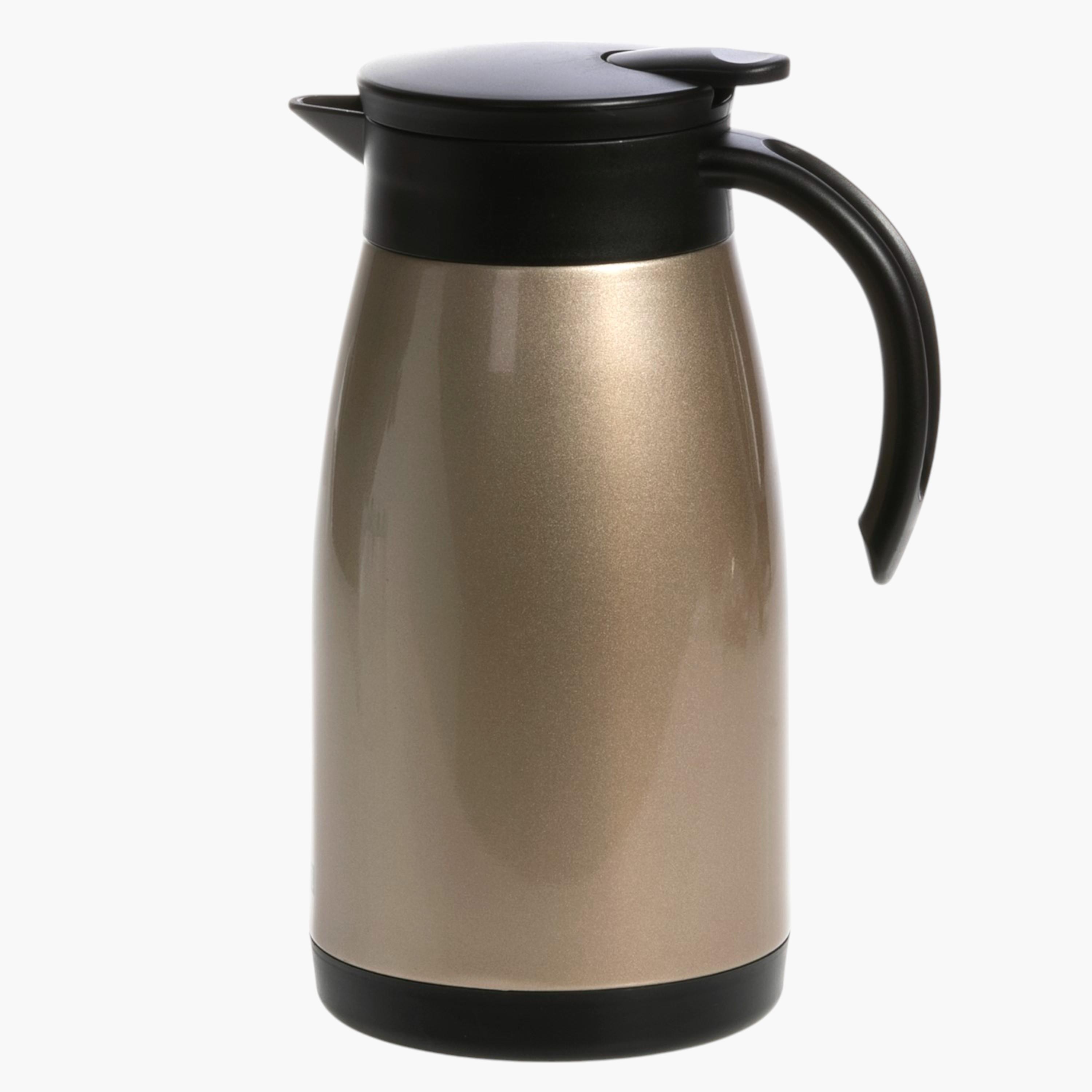 ترمس حراري معزول ستانلس ستيل بجدار مزدوج من رويال فورد - 1 لتر-household-dining-teaandcoffee-vacuumflaskscoffeeandteapots-image-1