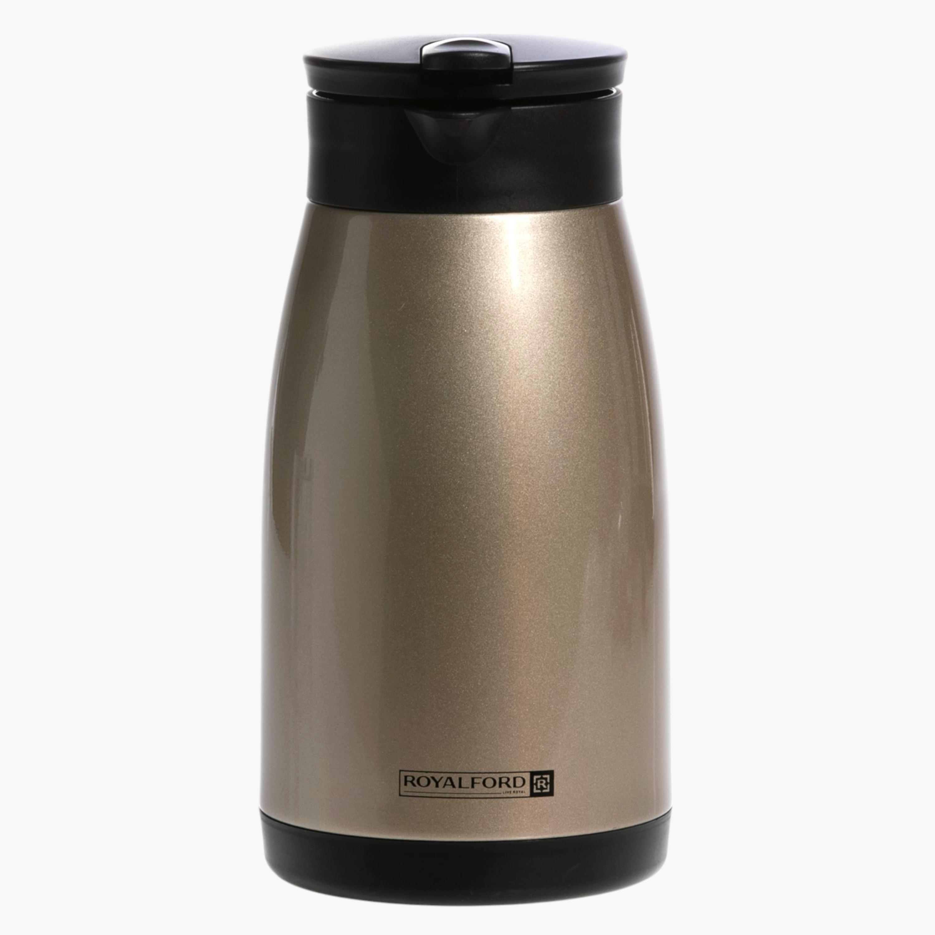 ترمس حراري معزول ستانلس ستيل بجدار مزدوج من رويال فورد - 1 لتر-household-dining-teaandcoffee-vacuumflaskscoffeeandteapots-image-4