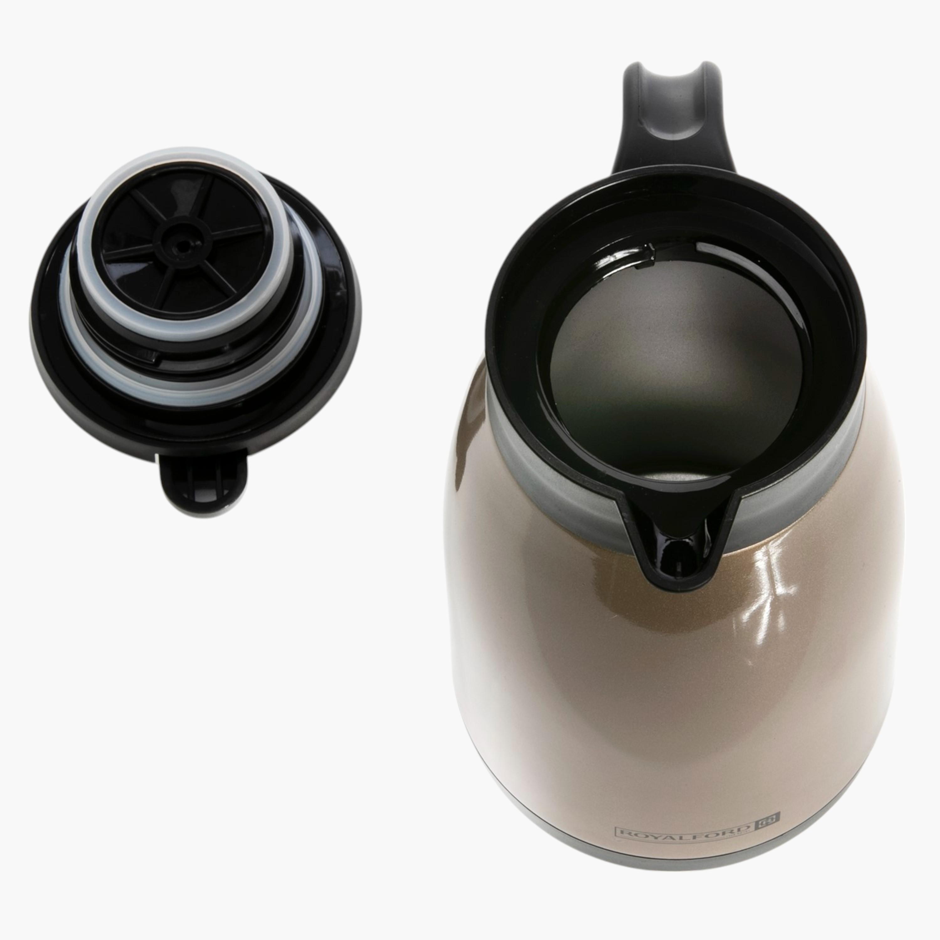 ترمس حراري معزول ستانلس ستيل بجدار مزدوج من رويال فورد - 1 لتر-household-dining-teaandcoffee-vacuumflaskscoffeeandteapots-image-6