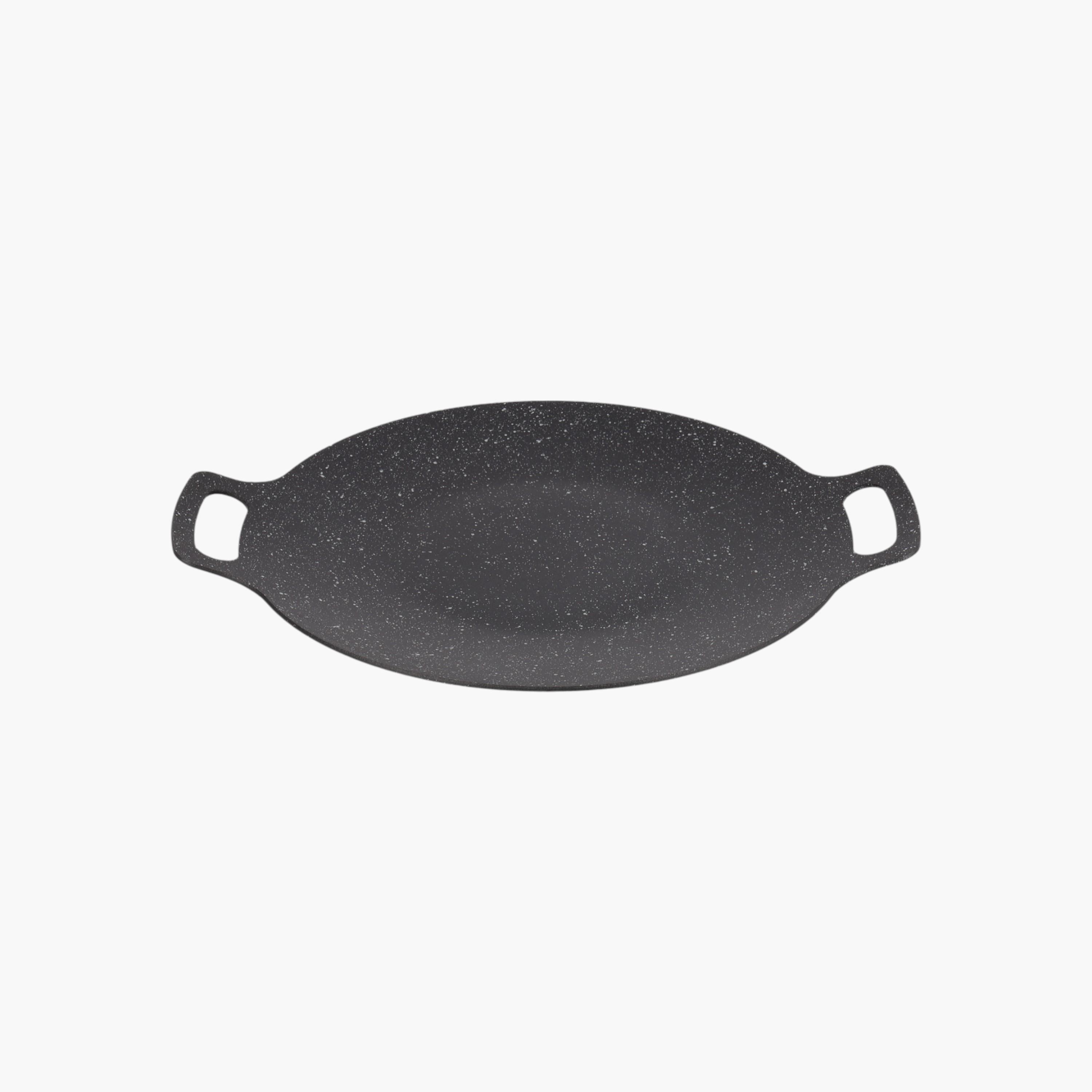 Granite Coated Aluminium Deep Tawa - 34 cms-household-kitchen-cookware-potsandpans-image-2