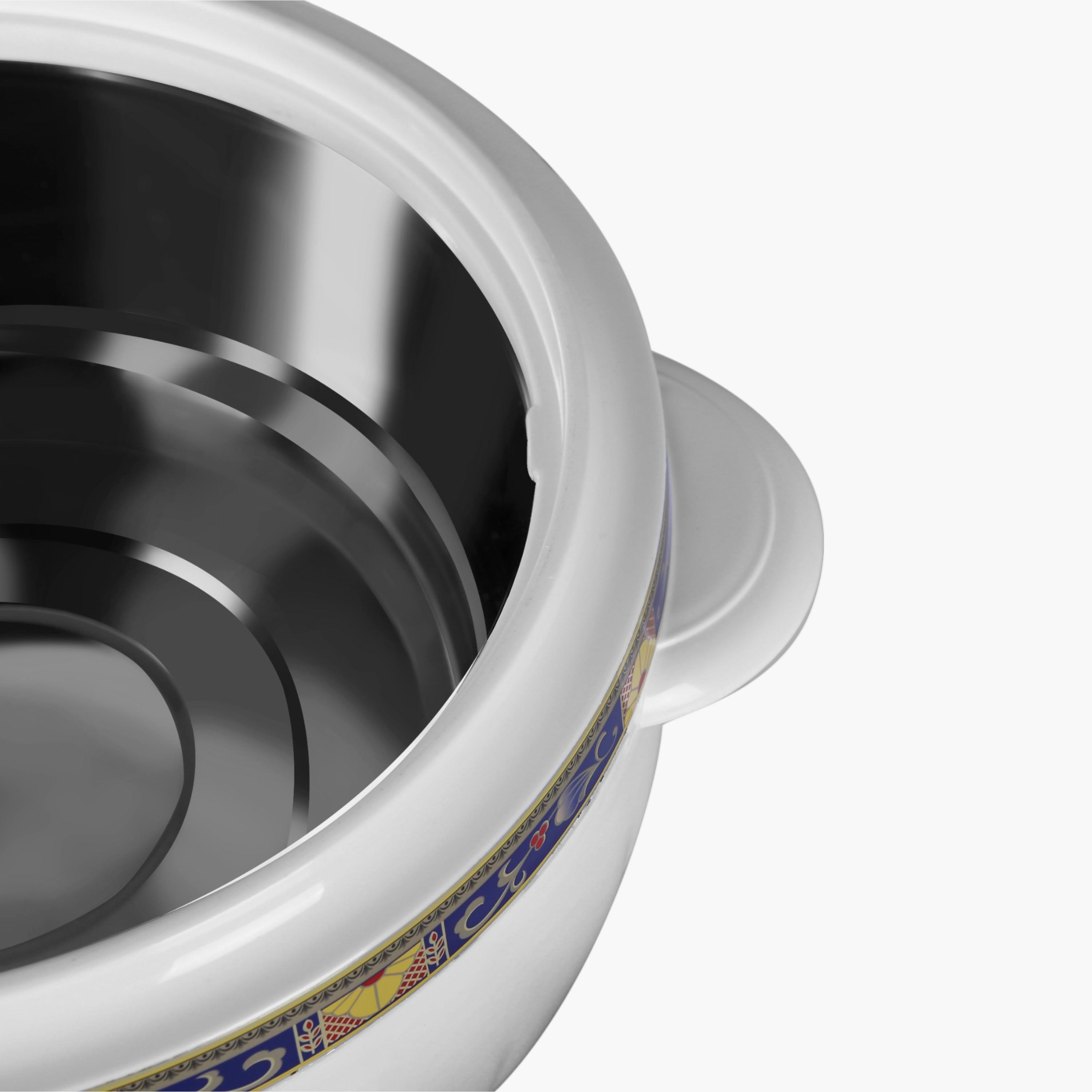 Printed Aluminium Casserole - 3.5 L-household-dining-serveware-foodwarmersandcasseroles-image-4