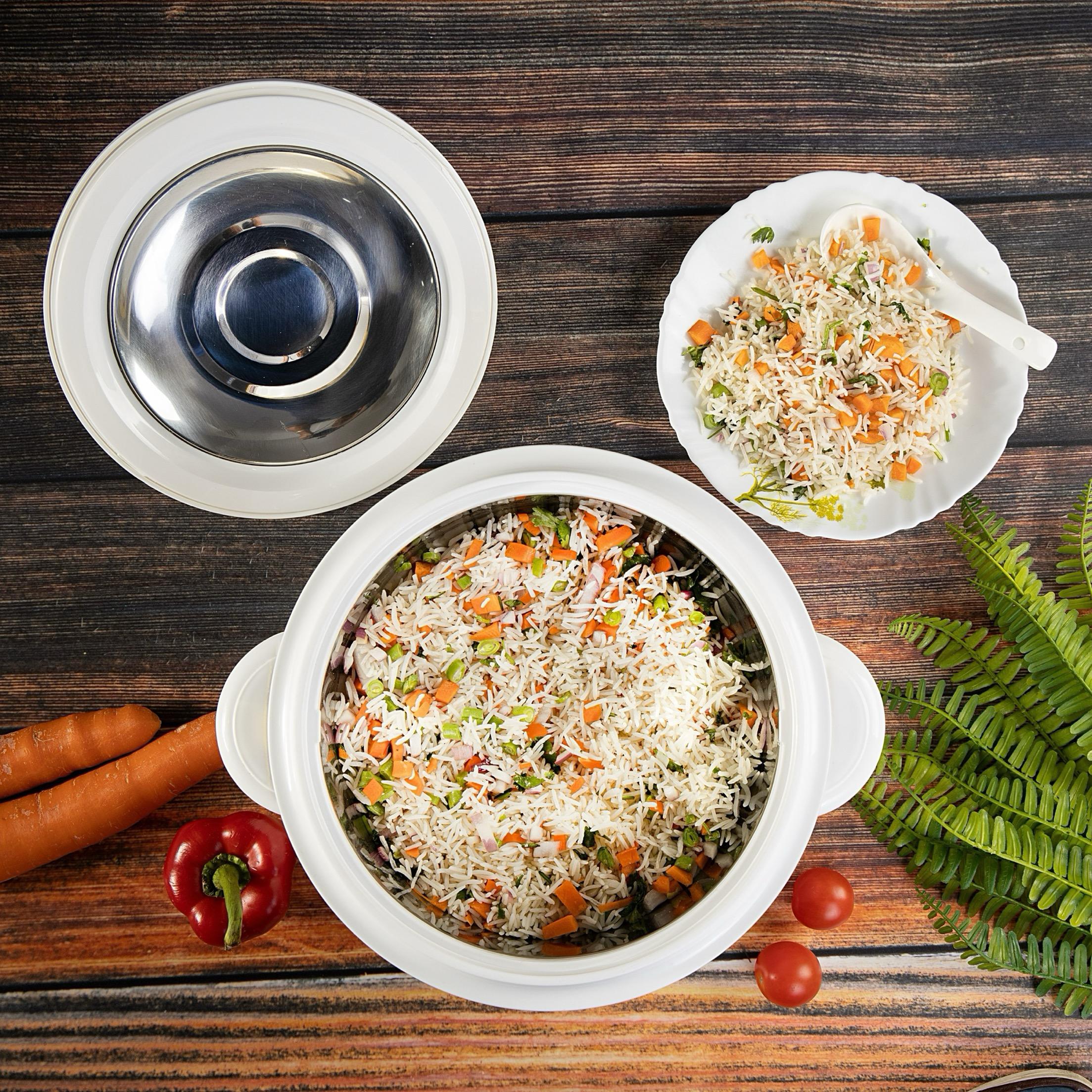 Printed Aluminium Casserole - 3.5 L-household-dining-serveware-foodwarmersandcasseroles-image-6
