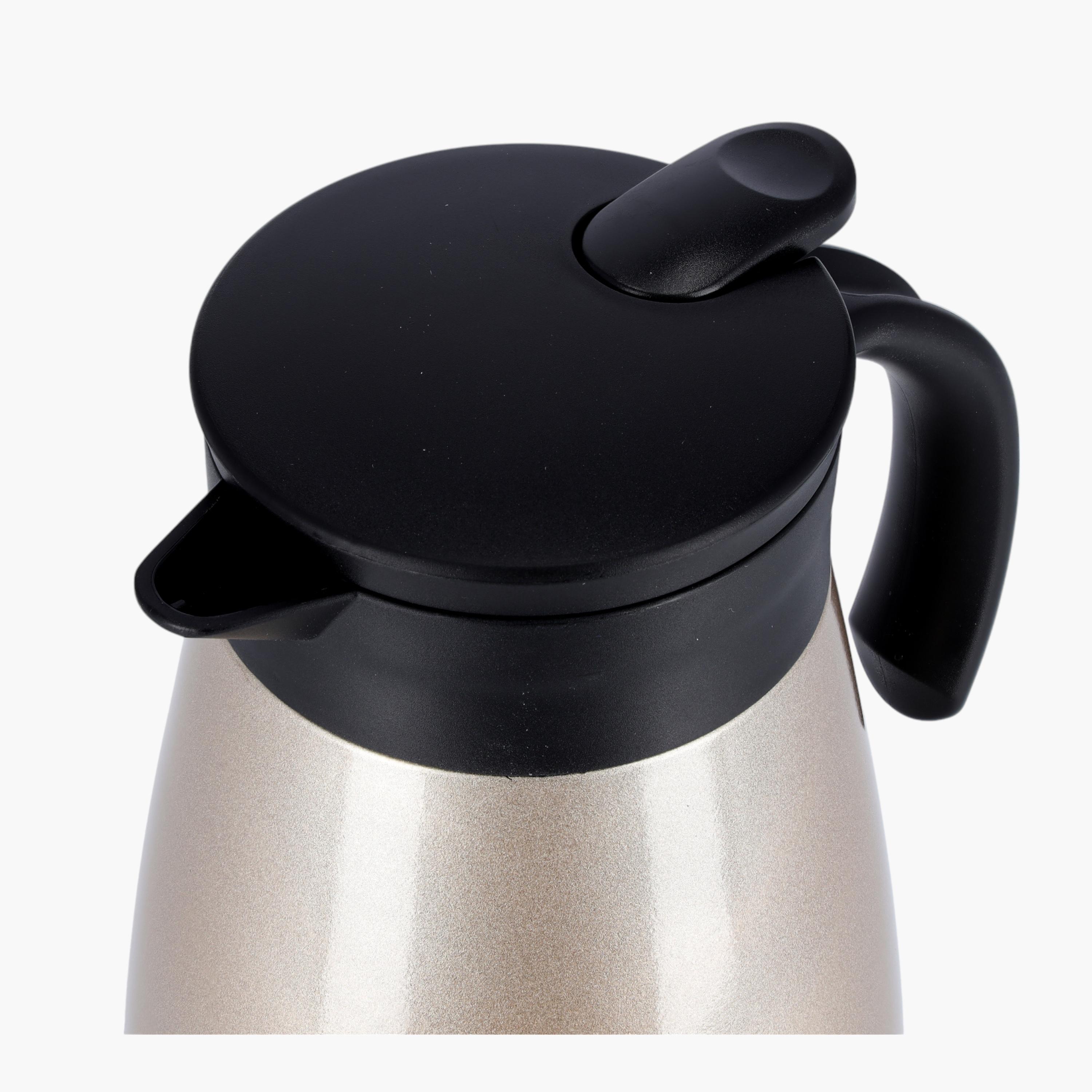 Royalford Double Wall Coffee Pot - 1.2 L-household-dining-teaandcoffee-vacuumflaskscoffeeandteapots-image-5