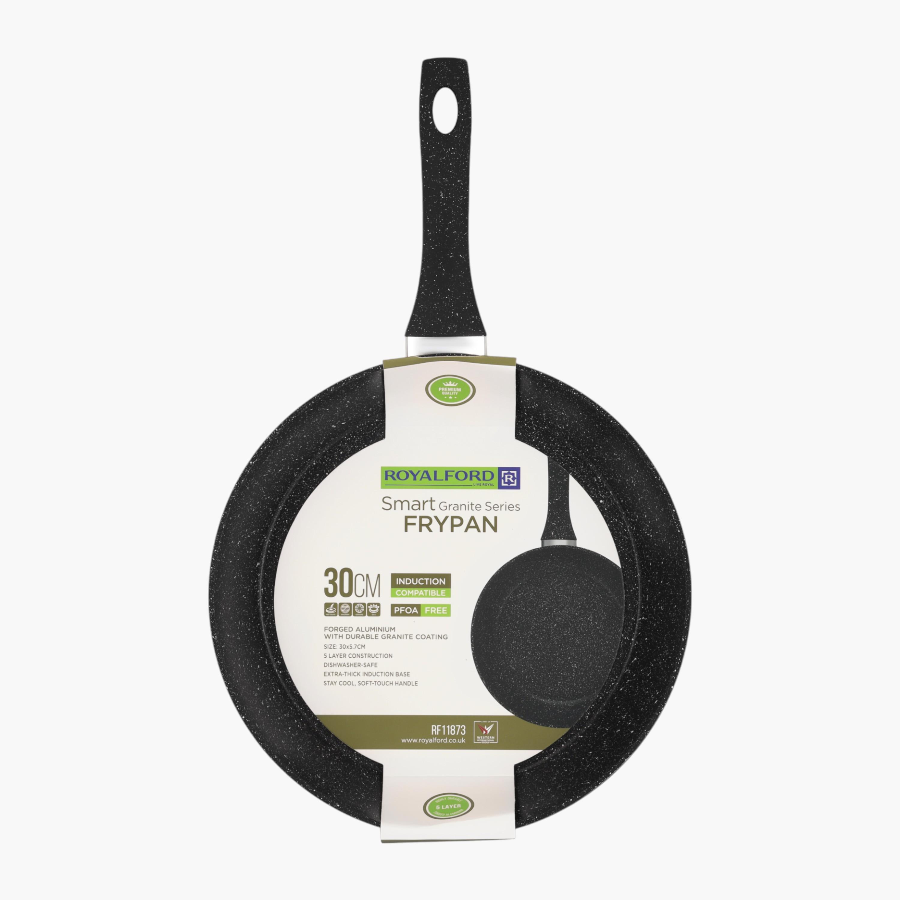 Royalford Smart Granite Series Fry Pan - 30 cms-household-kitchen-cookware-potsandpans-image-7