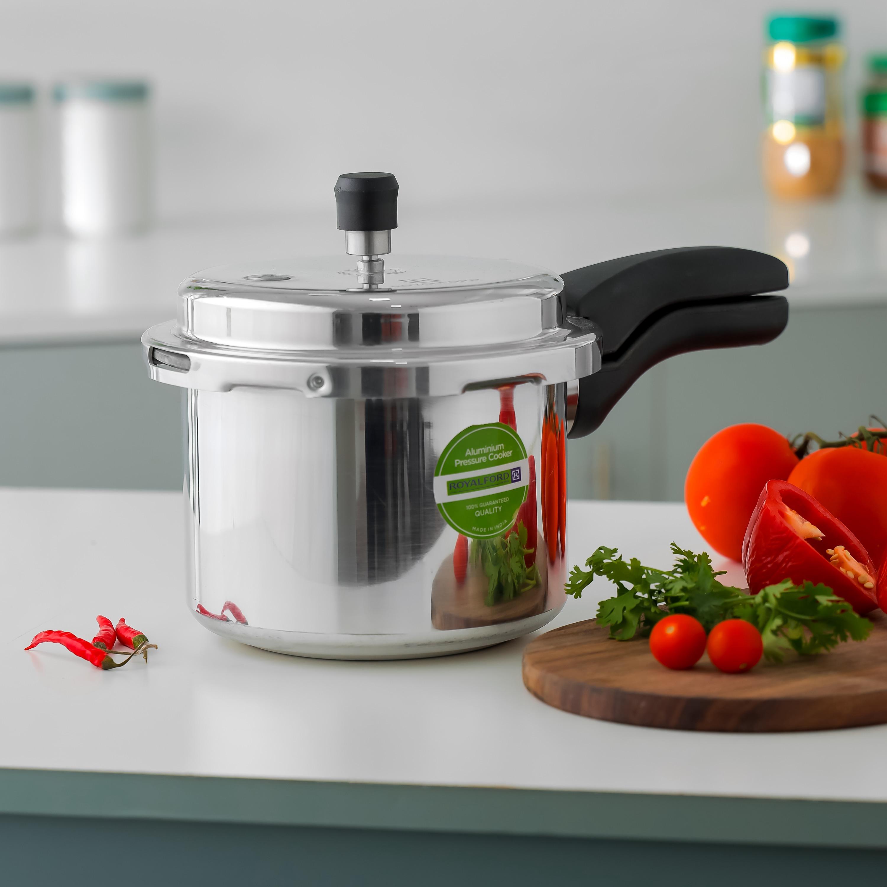 قدر ضغط ألومنيوم من رويال فورد - 3 لتر-household-kitchen-cookware-potsandpans-image-2
