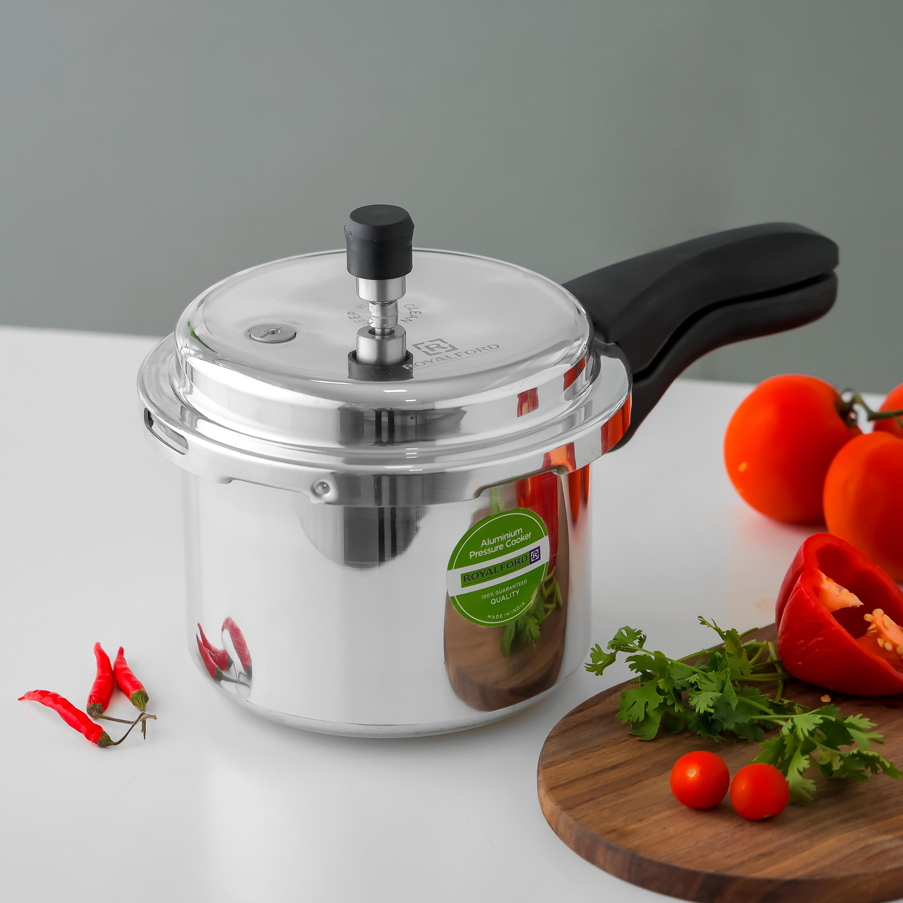 قدر ضغط ألومنيوم من رويال فورد - 3 لتر-household-kitchen-cookware-potsandpans-image-4