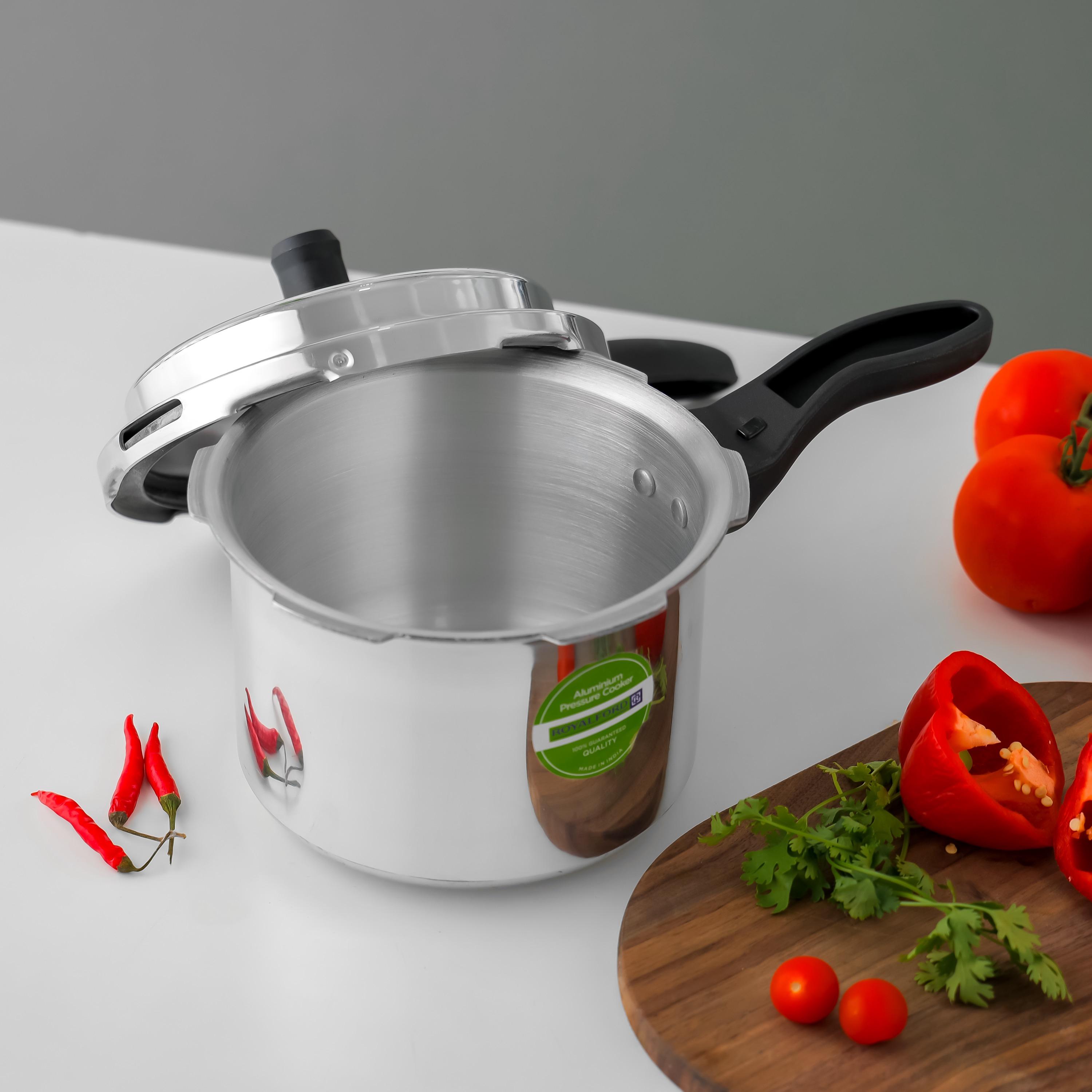 قدر ضغط ألومنيوم من رويال فورد - 3 لتر-household-kitchen-cookware-potsandpans-image-5