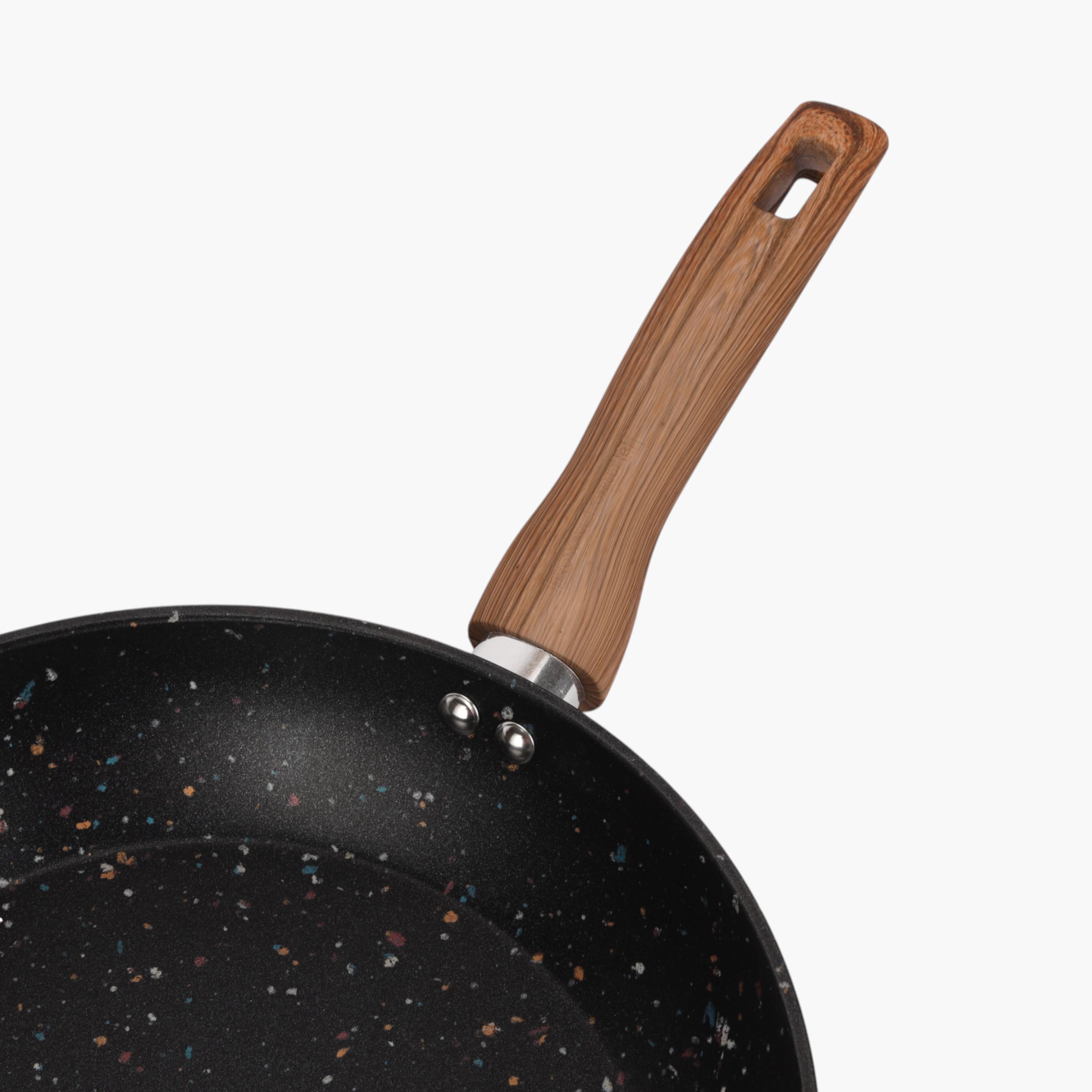 Multistone Forged Aluminium Fry Pan- 28 cms-household-kitchen-cookware-potsandpans-image-4