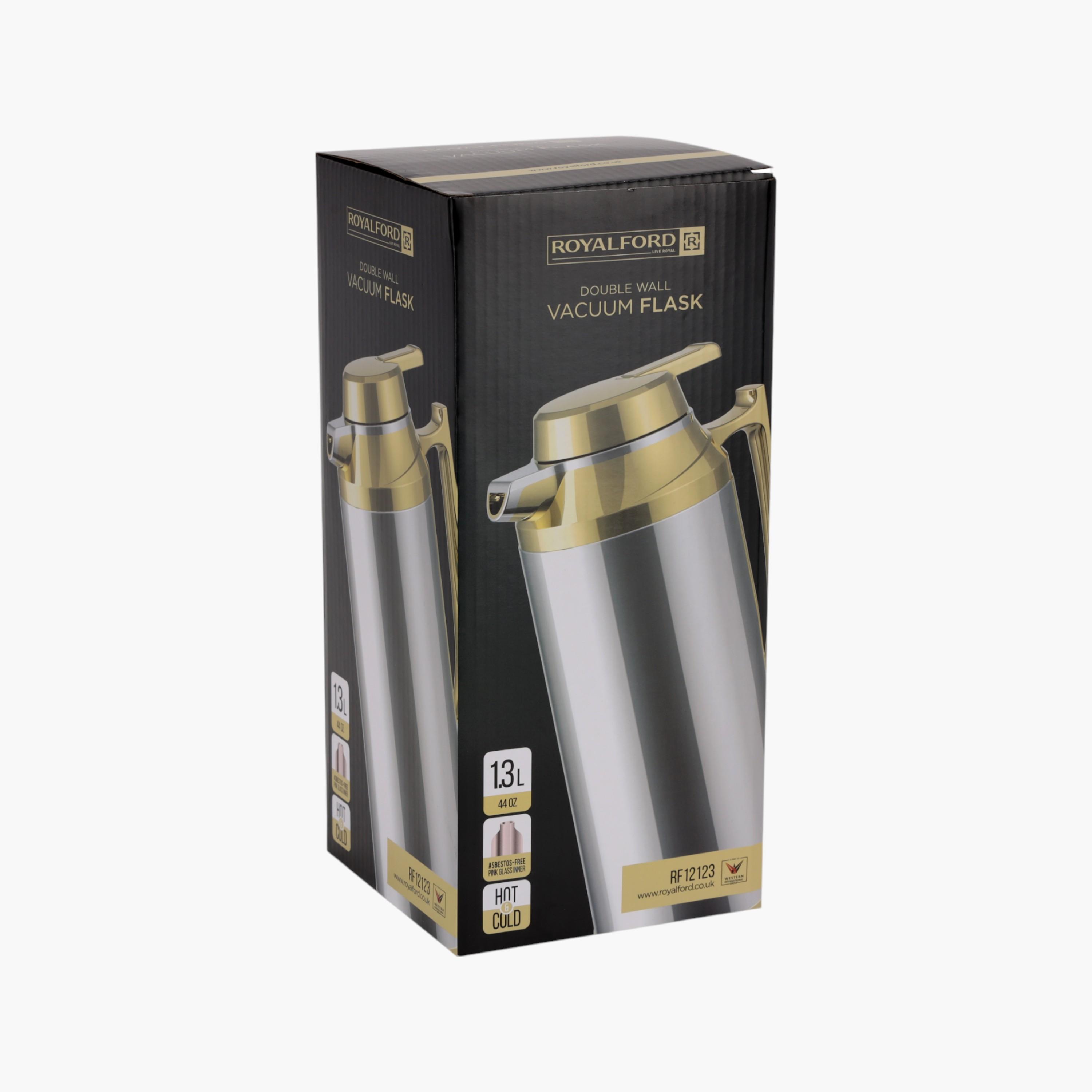 Royalford Vacuum Flask - 1.3 L-household-dining-teaandcoffee-vacuumflaskscoffeeandteapots-image-6