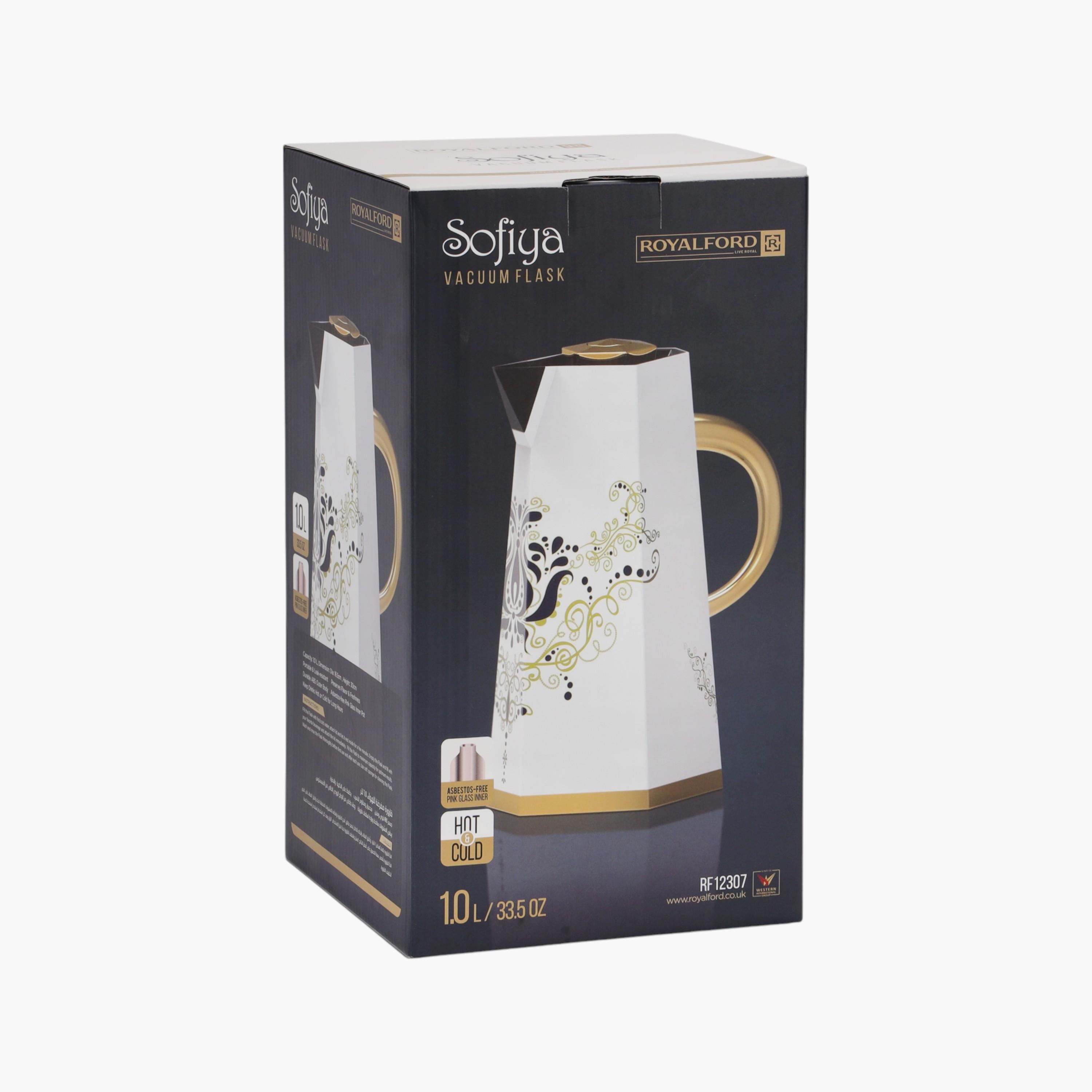 Royalford Sofiya Vacuum Flask - 1 L-household-dining-teaandcoffee-vacuumflaskscoffeeandteapots-image-6