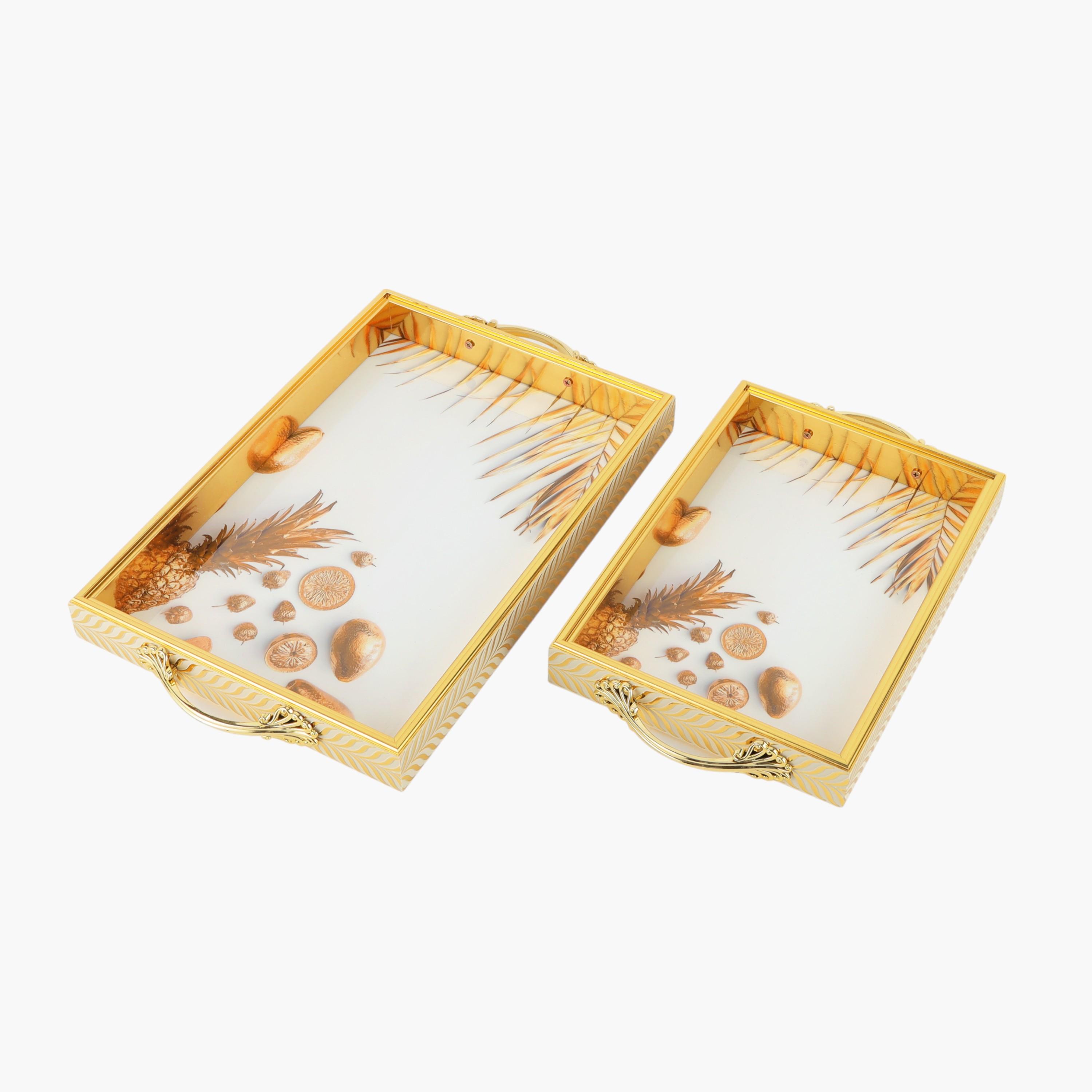 Arabic Tray - Set of 2-household-dining-serveware-servingtrays-image-1