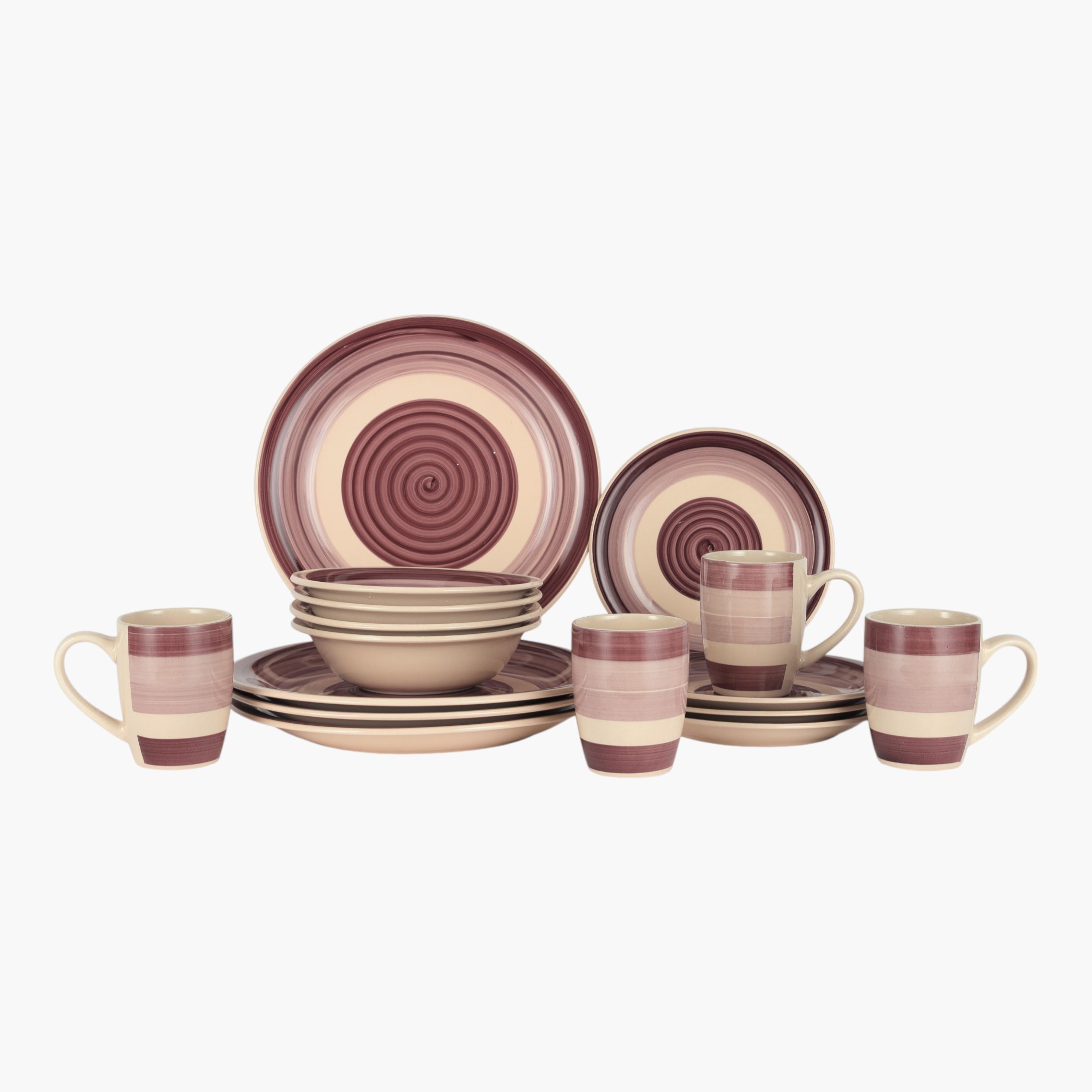 طقم عشاء خزف 16 قطعة من رويال فورد-household-dining-dinnerware-dinnersets-image-1