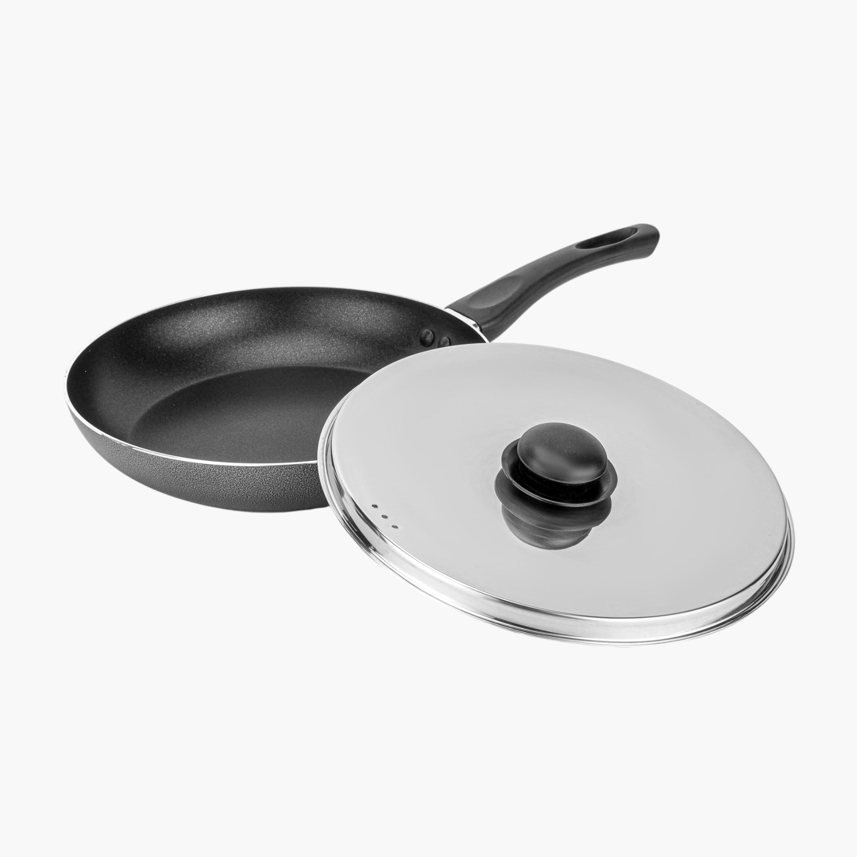 Aluminium Nonstick Frypan - 28 cms-household-kitchen-cookware-potsandpans-image-2