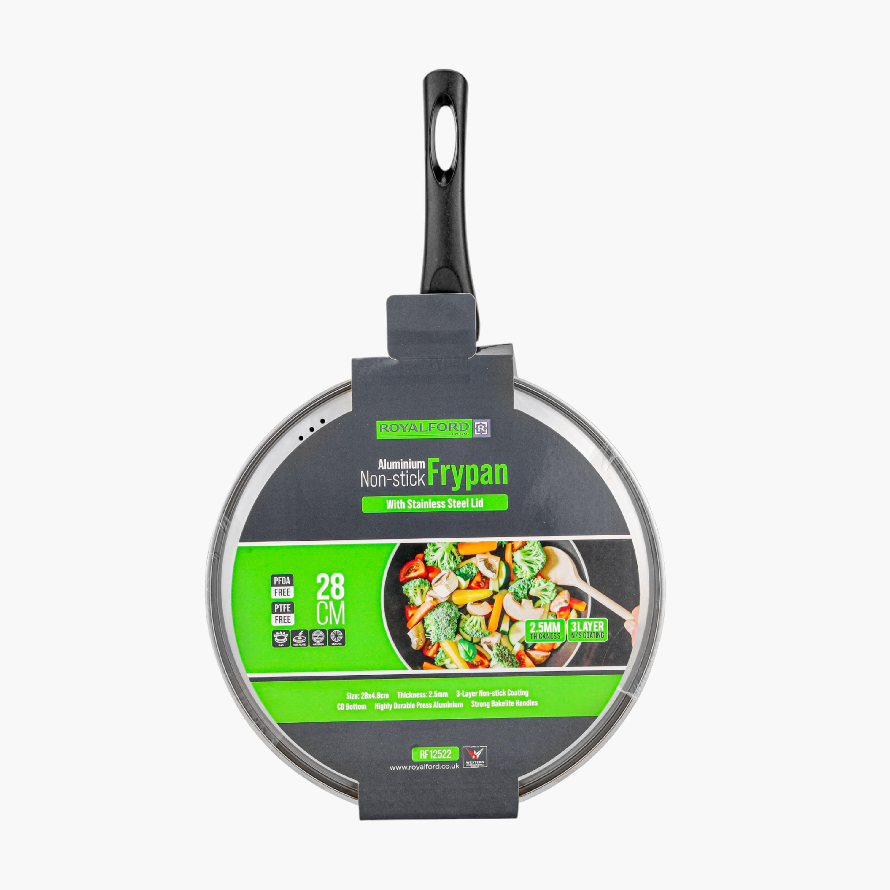 Aluminium Nonstick Frypan - 28 cms-household-kitchen-cookware-potsandpans-image-11