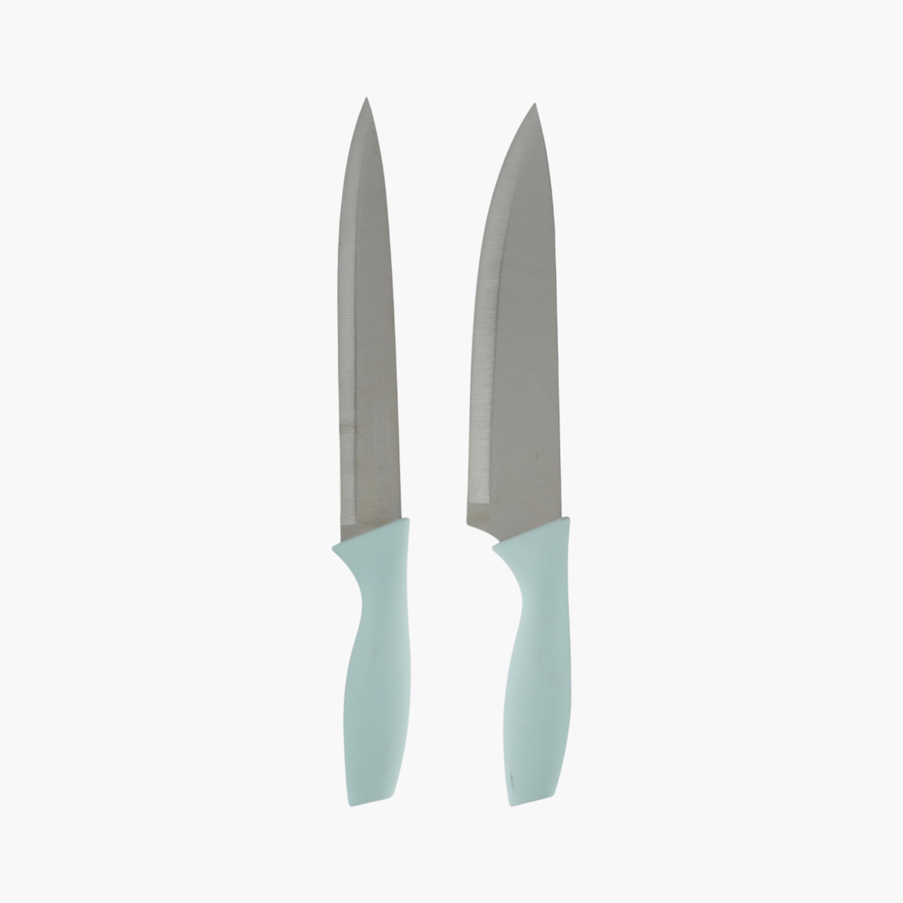 Stainless Steel 6-Piece Knife Set with Holder-household-kitchen-kitchentoolsandutensils-knives-image-3