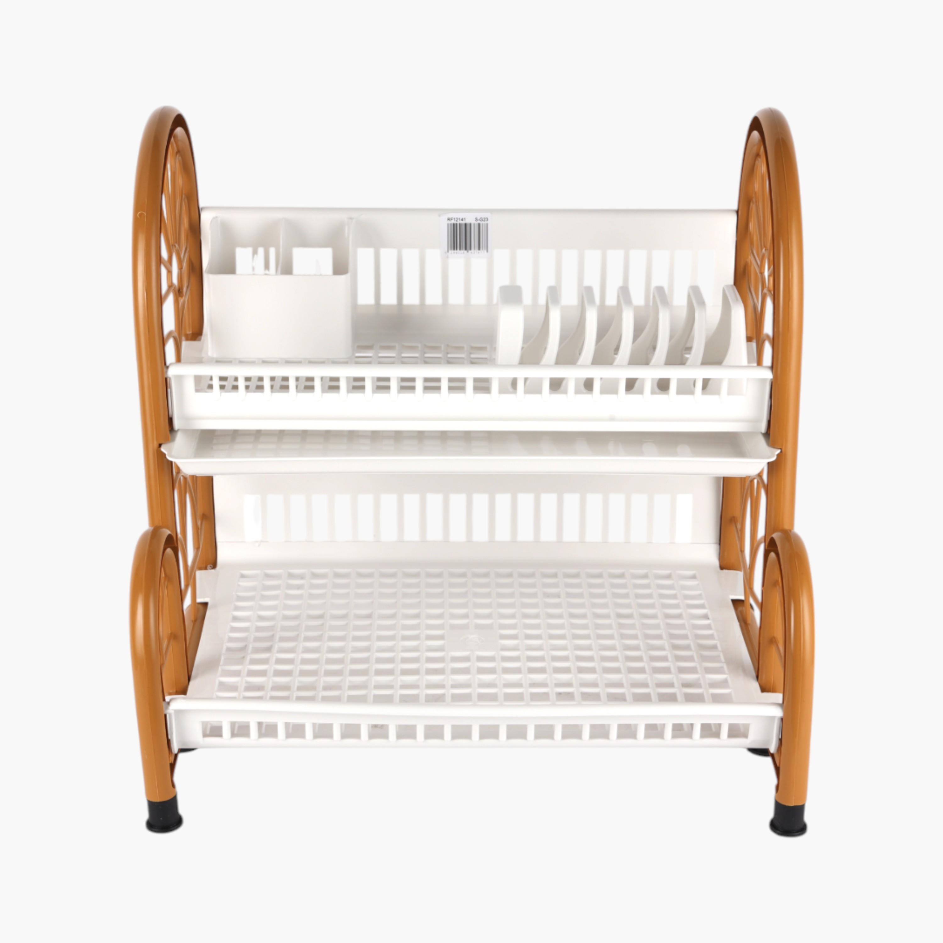 Royalford Colosseum 2-Tier Dish Rack-household-kitchen-dishwashingandaccessories-dishracks-image-1