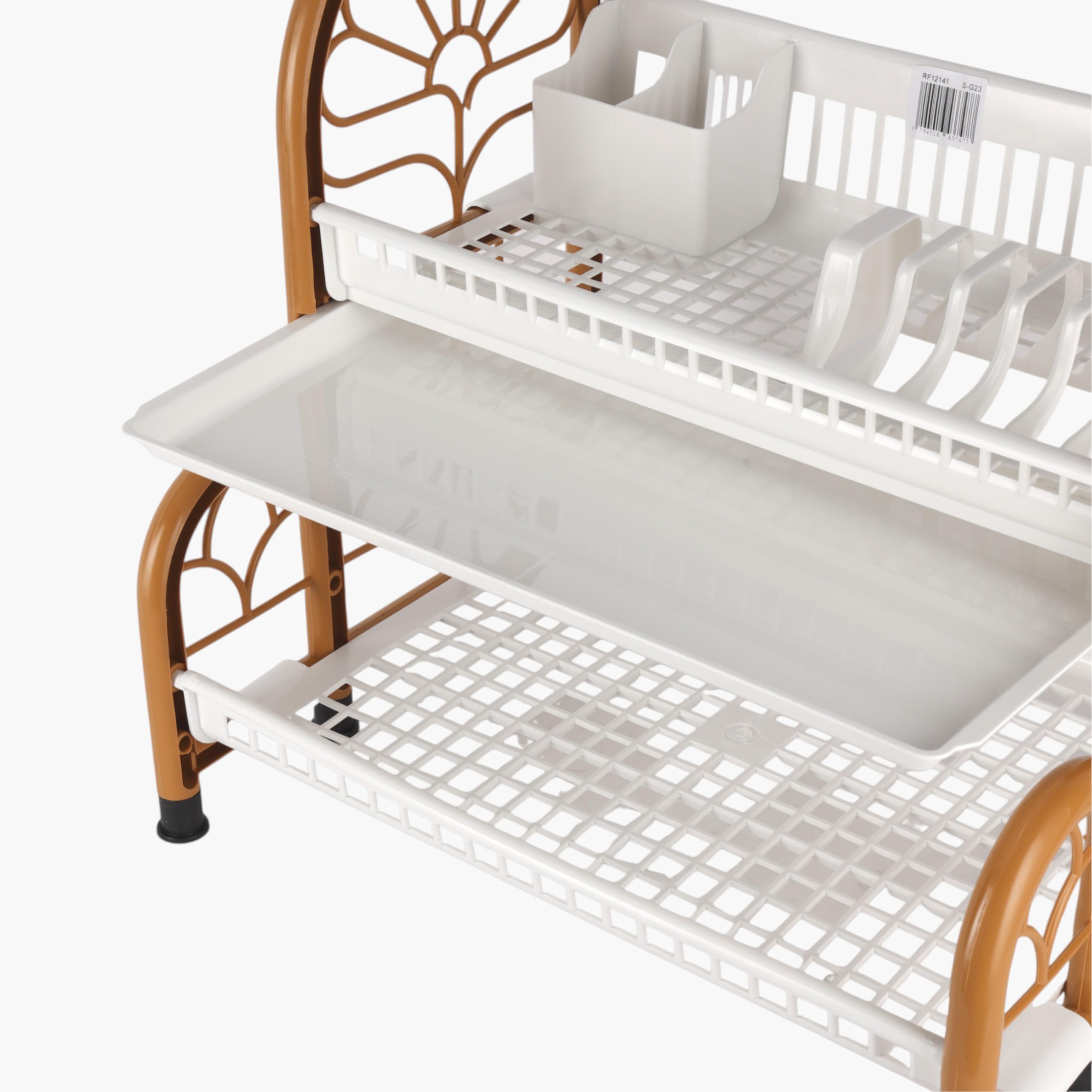 Royalford Colosseum 2-Tier Dish Rack-household-kitchen-dishwashingandaccessories-dishracks-image-3