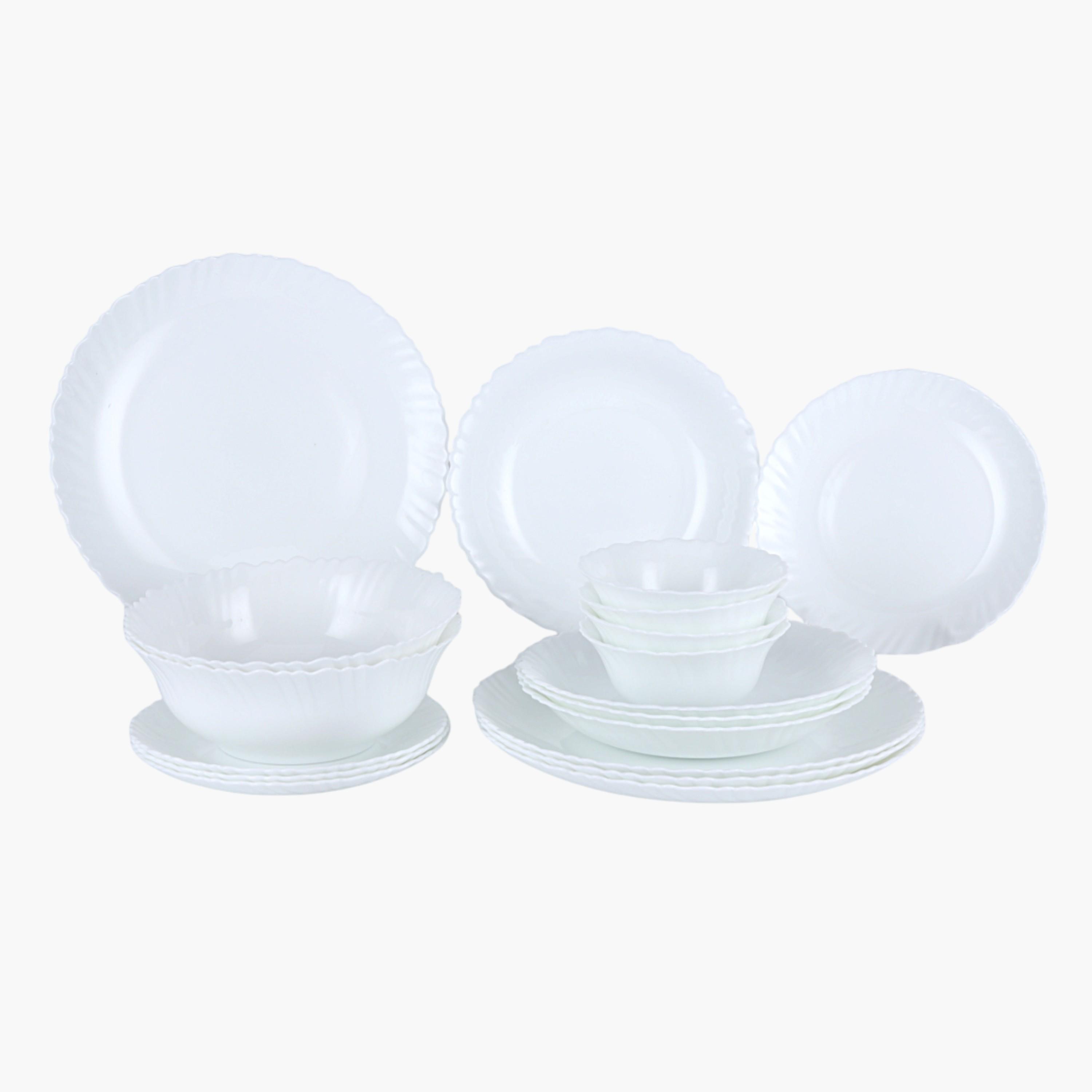 Royalford Classic Opalware 18-Piece Dinner Set-household-dining-dinnerware-dinnersets-image-1