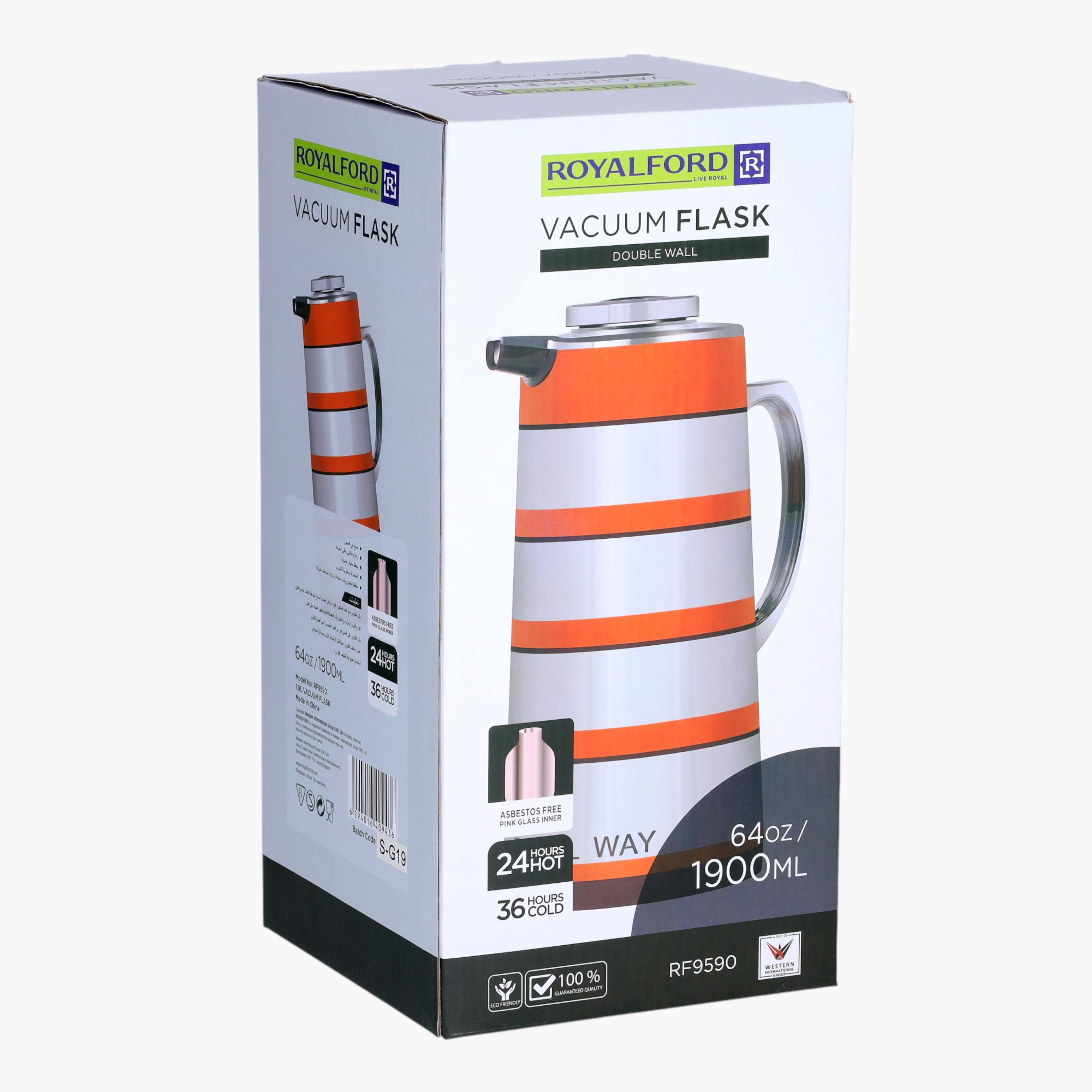 Stainless Steel Double Wall Vacuum Flask - 1.9 L-household-dining-teaandcoffee-vacuumflaskscoffeeandteapots-image-5
