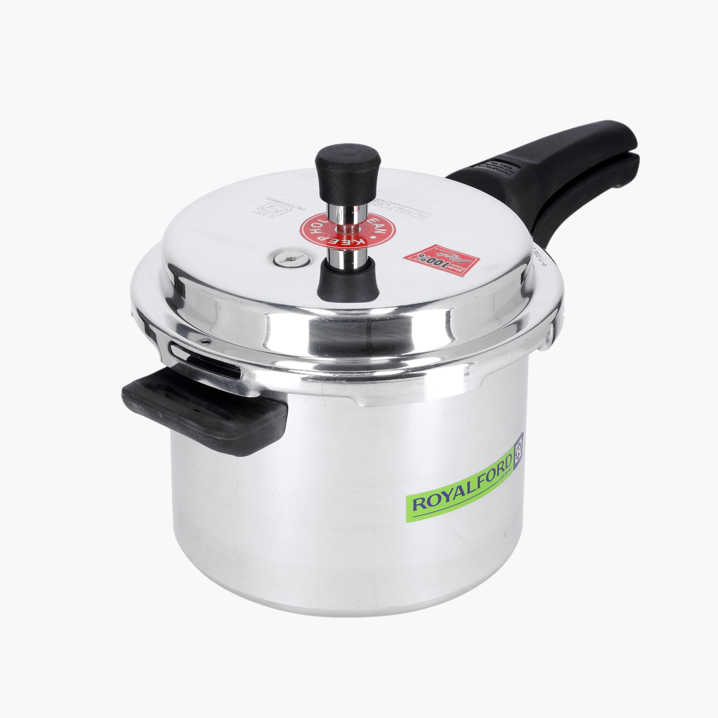 Aluminium Pressure Cooker - 5 L-household-kitchen-cookware-potsandpans-image-1
