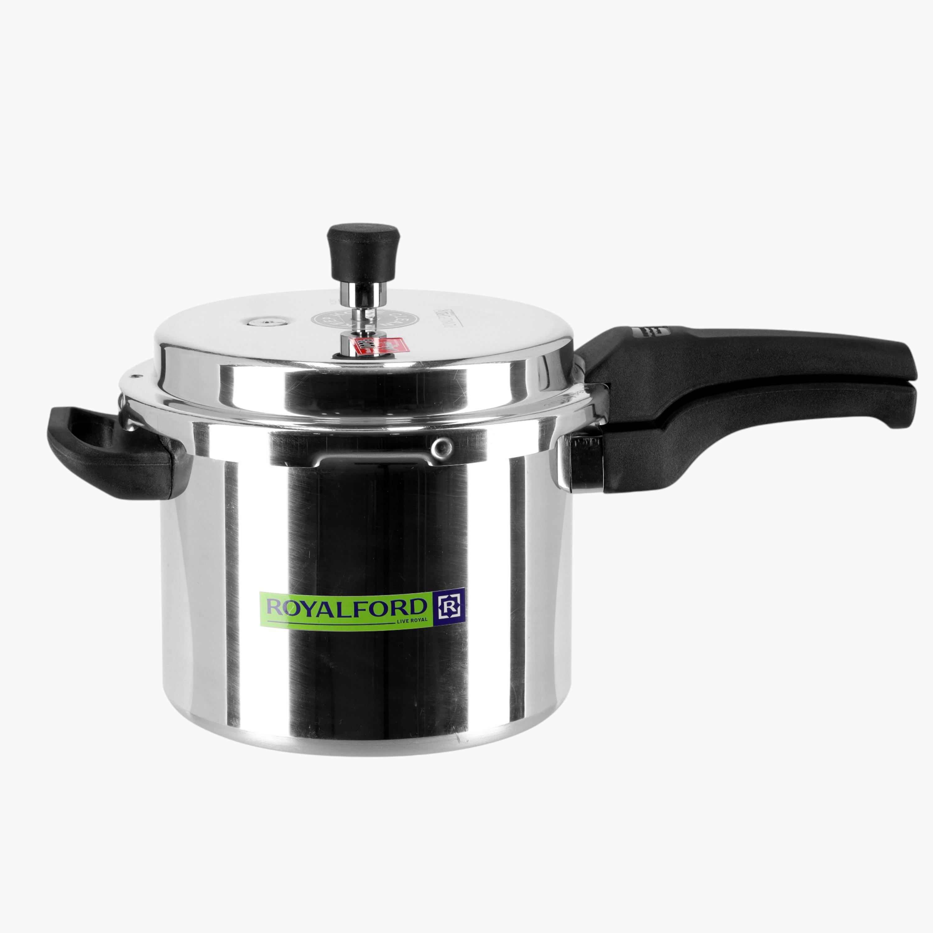Aluminium Pressure Cooker - 5 L-household-kitchen-cookware-potsandpans-image-2