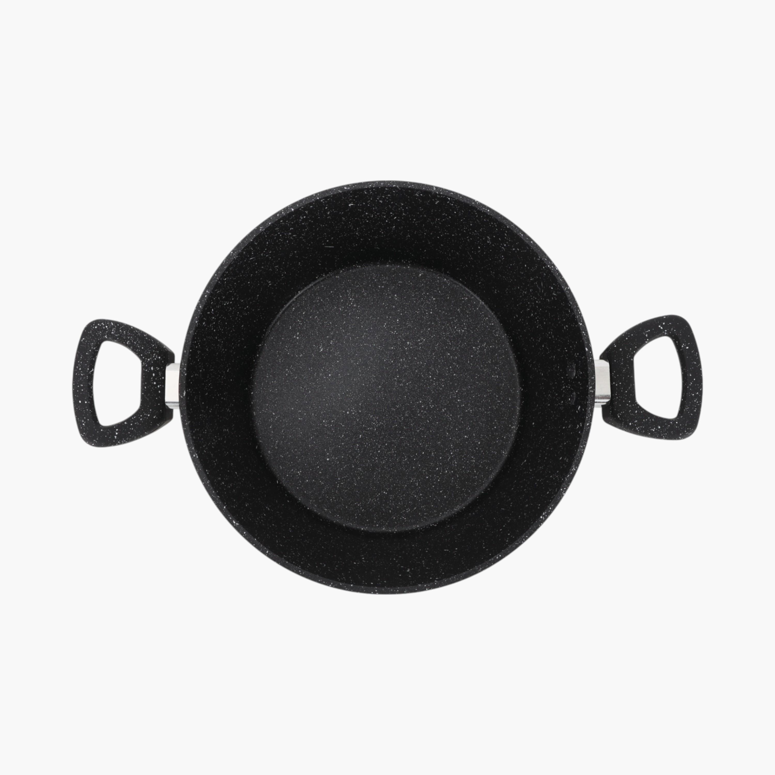 Royalford Smart Granite Non-Stick Casserole with Glass Lid - 24 cms-household-kitchen-cookware-potsandpans-image-5