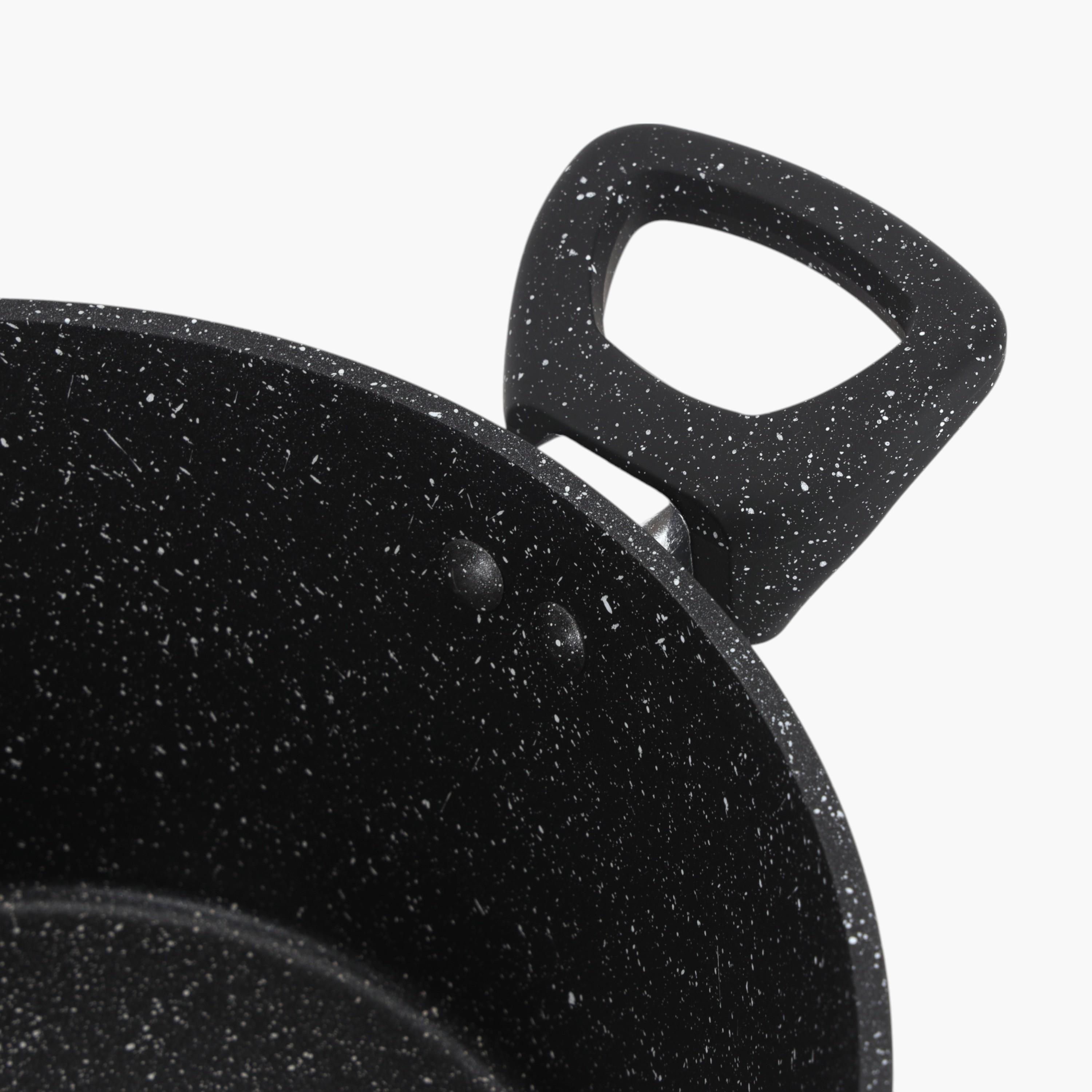 Royalford Smart Granite Non-Stick Casserole with Glass Lid - 24 cms-household-kitchen-cookware-potsandpans-image-8