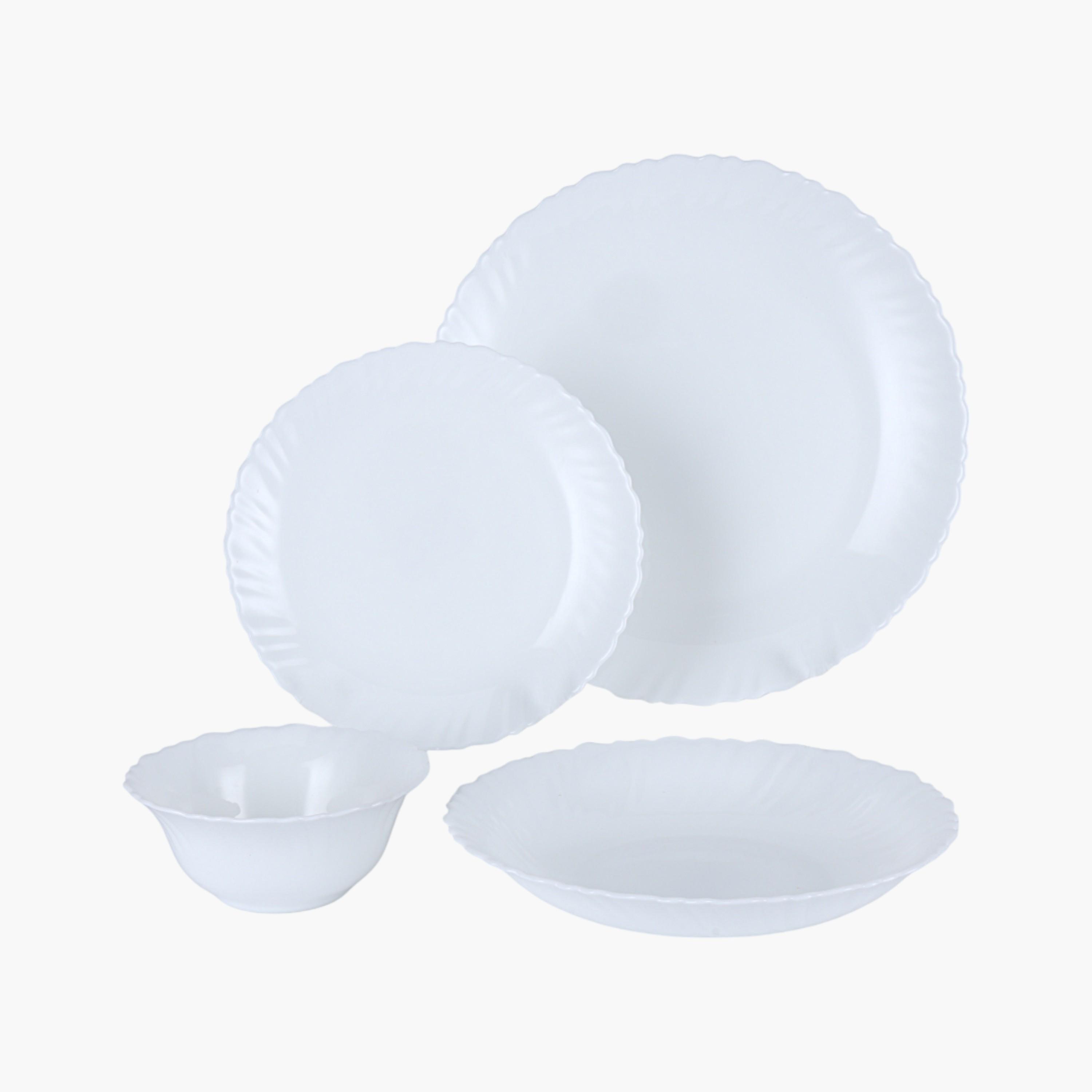 Royalford RF12397 16-Piece Classic Opalware Dinner Set-household-dining-dinnerware-dinnersets-image-1