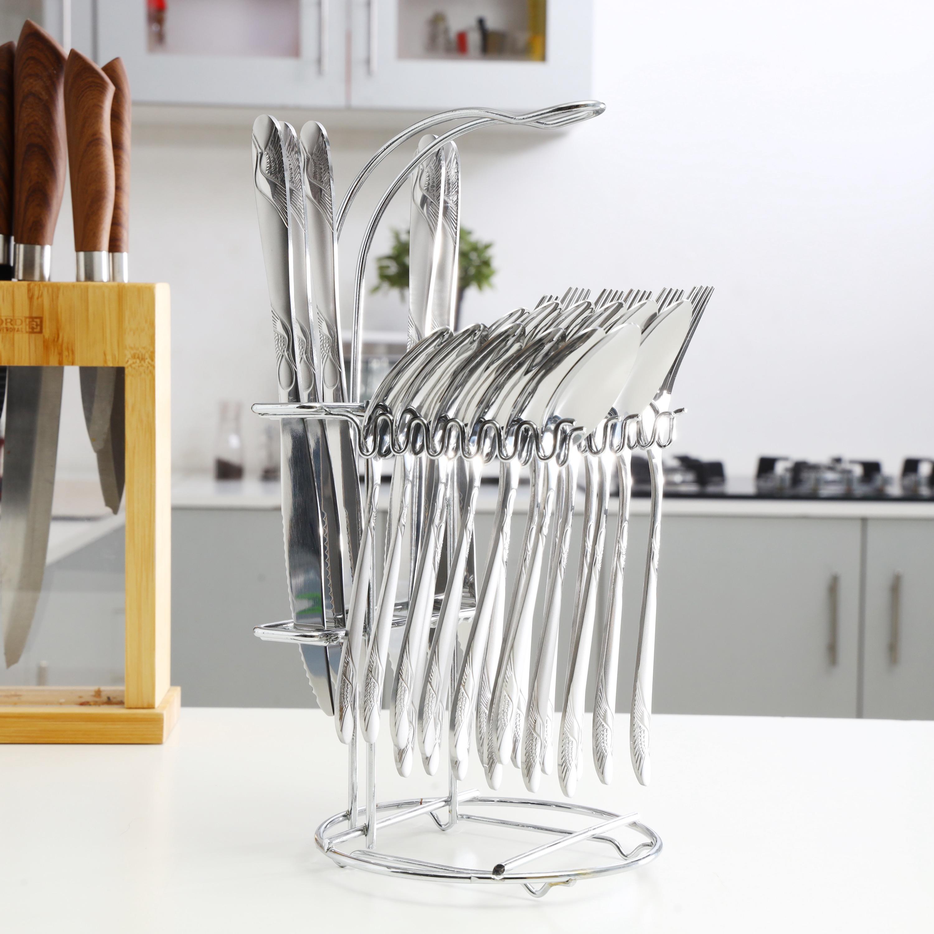 طقم أدوات مائدة ستانلس ستيل 24 قطعة من رويال فورد-household-dining-cutlery-cutlerysets-image-8