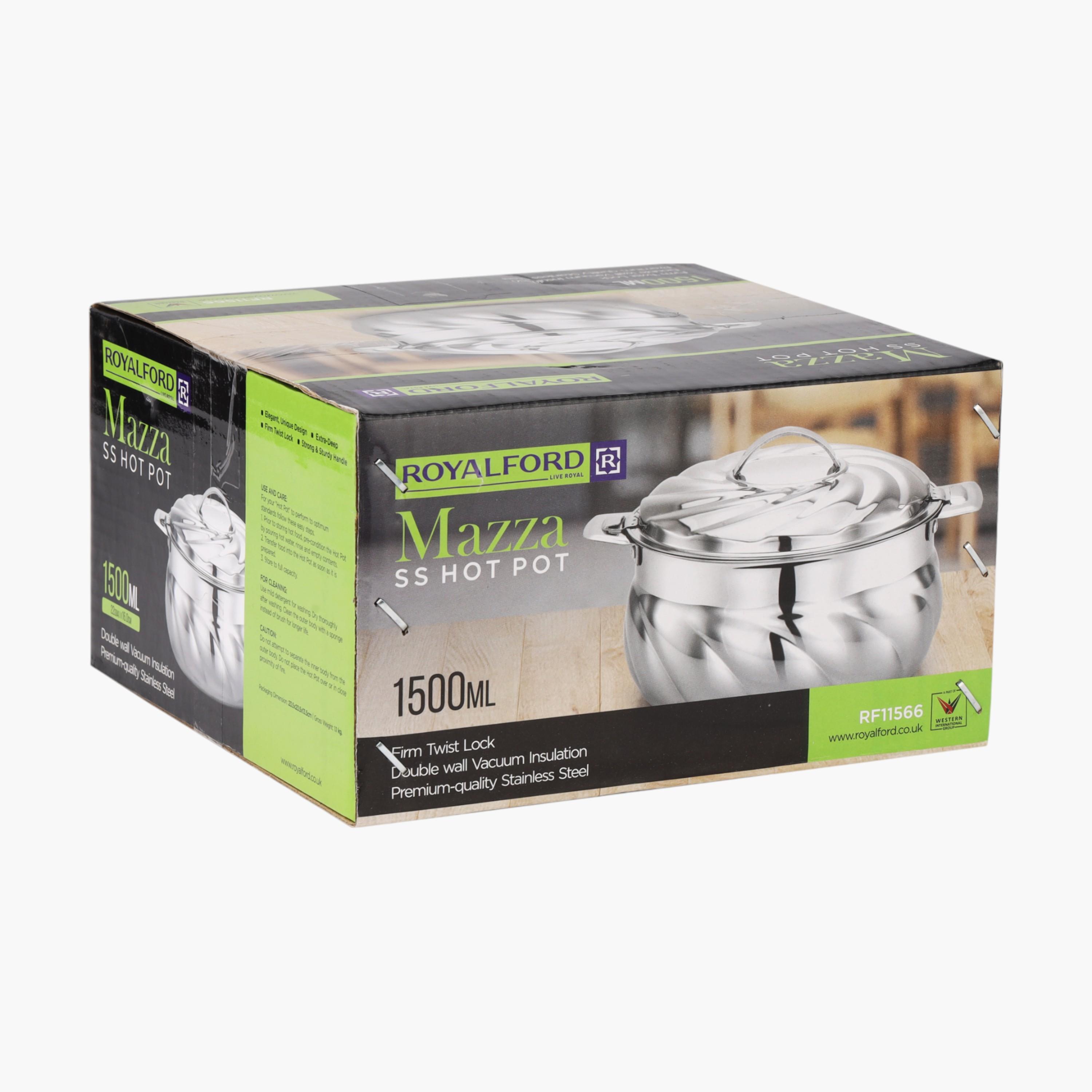 قدر تسخين ستانلس ستيل مازّا من رويال فورد - 1500 مل-household-kitchen-cookware-potsandpans-image-5